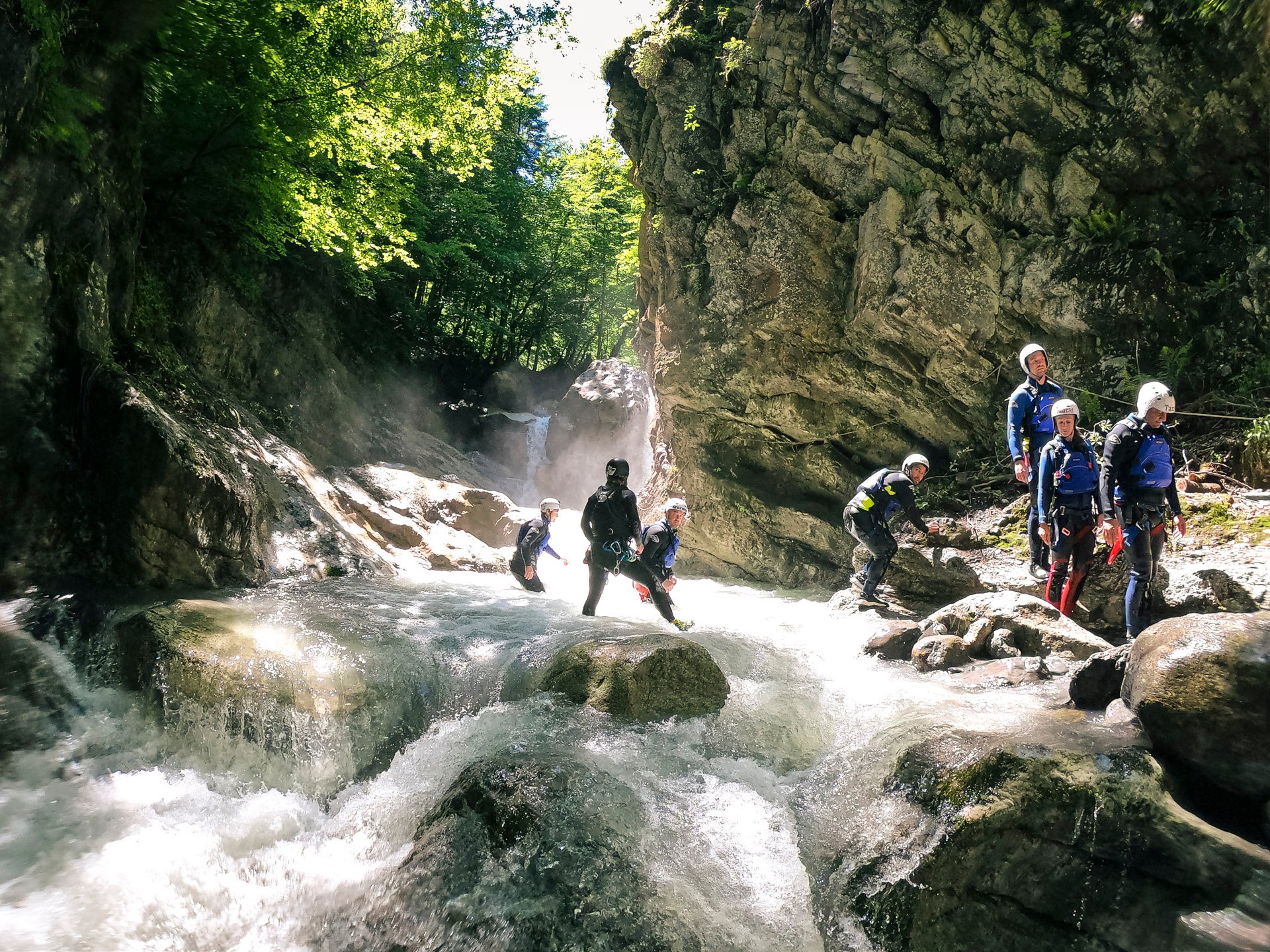 Interlaken Canyoning Adventure for Beginners