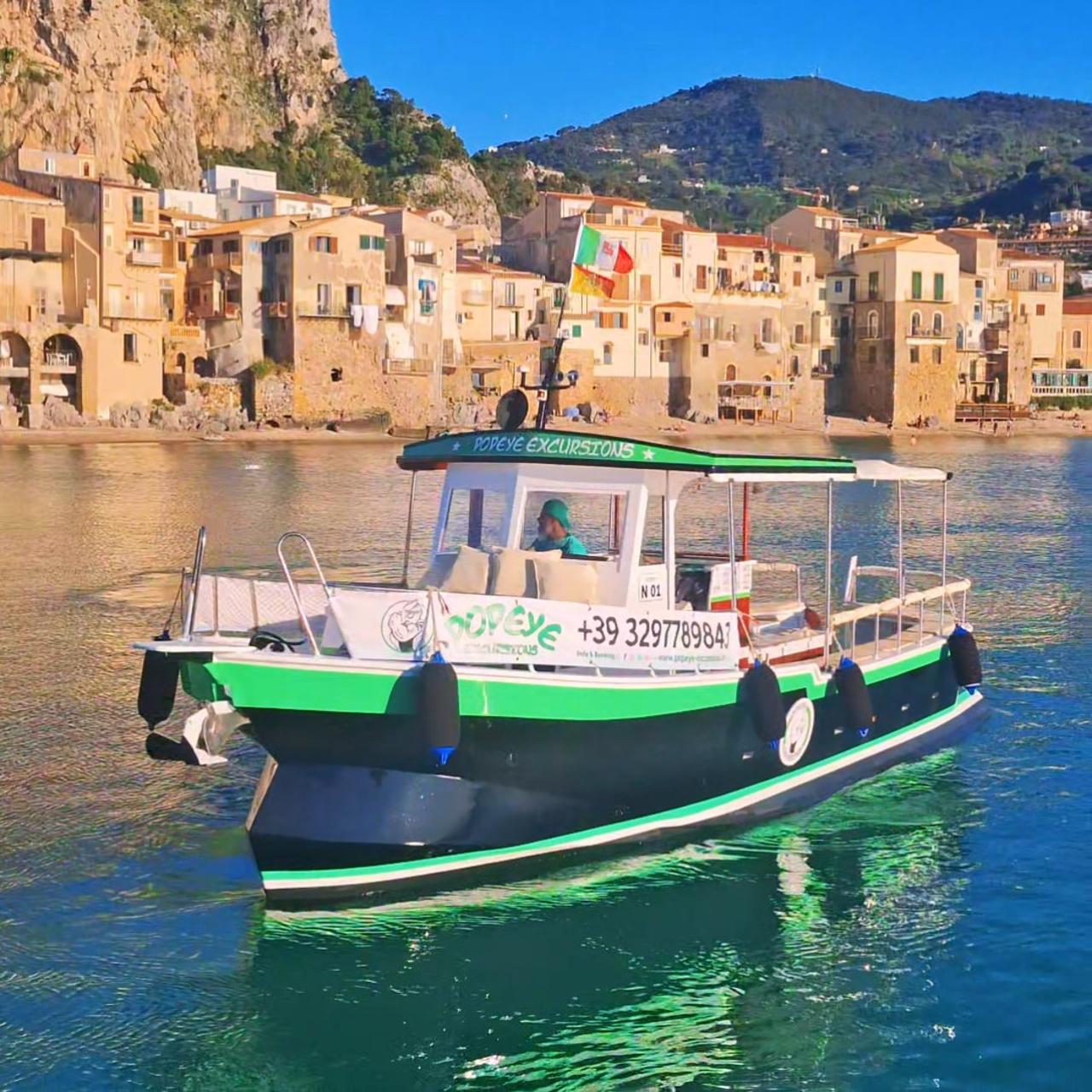 Cefalù boat tour — boat excursion along the Sicilian coast with snorkeling and sea caves — image 6