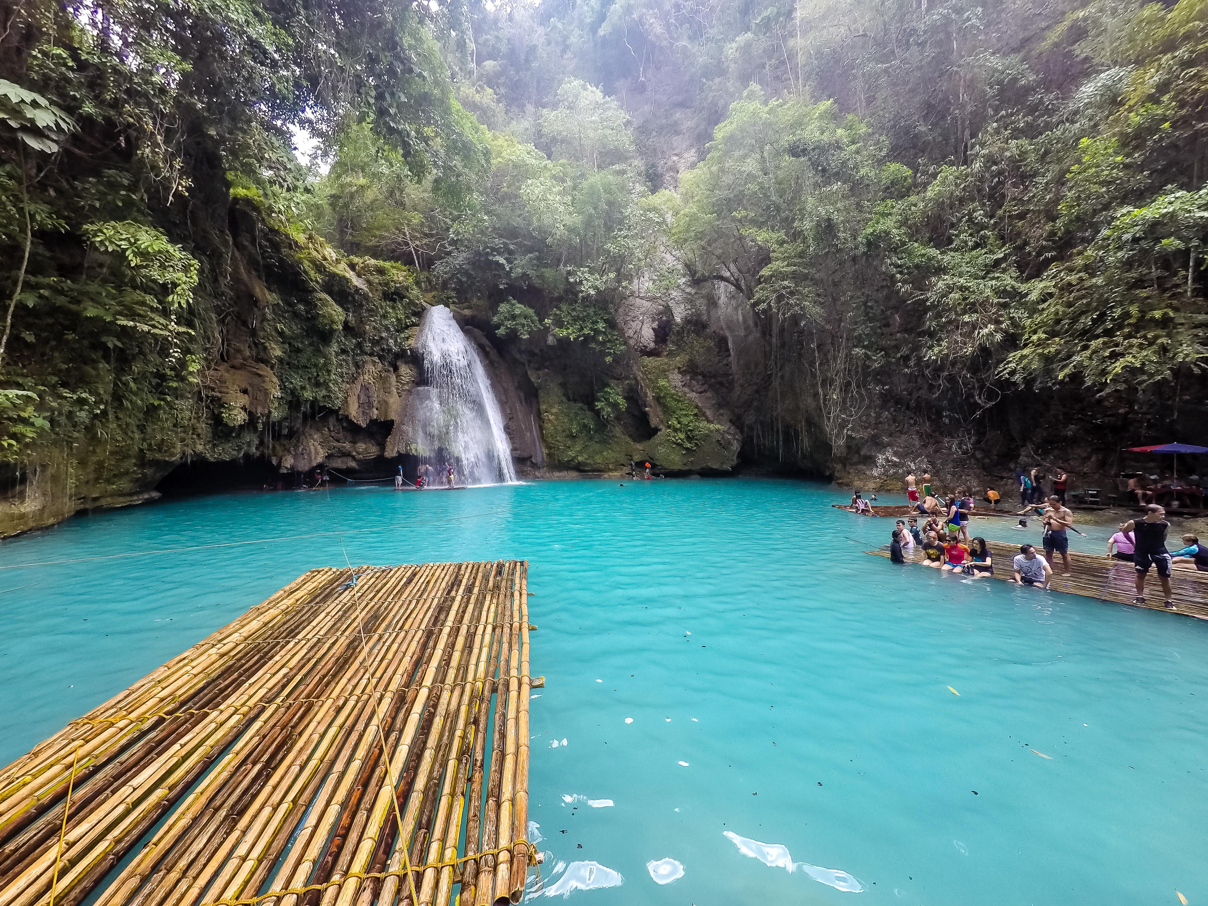 Kawasan Falls Canyoneering Adventure from Moalboal