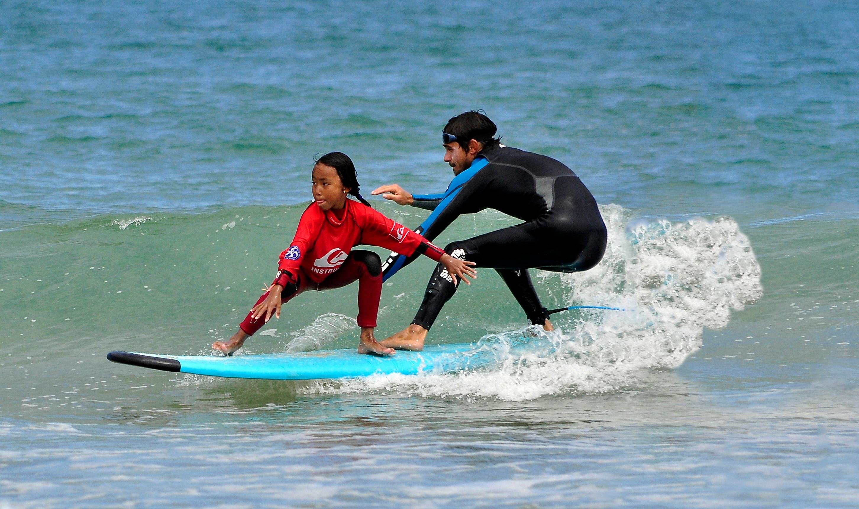 Somo Beach Surf Lessons in Santander