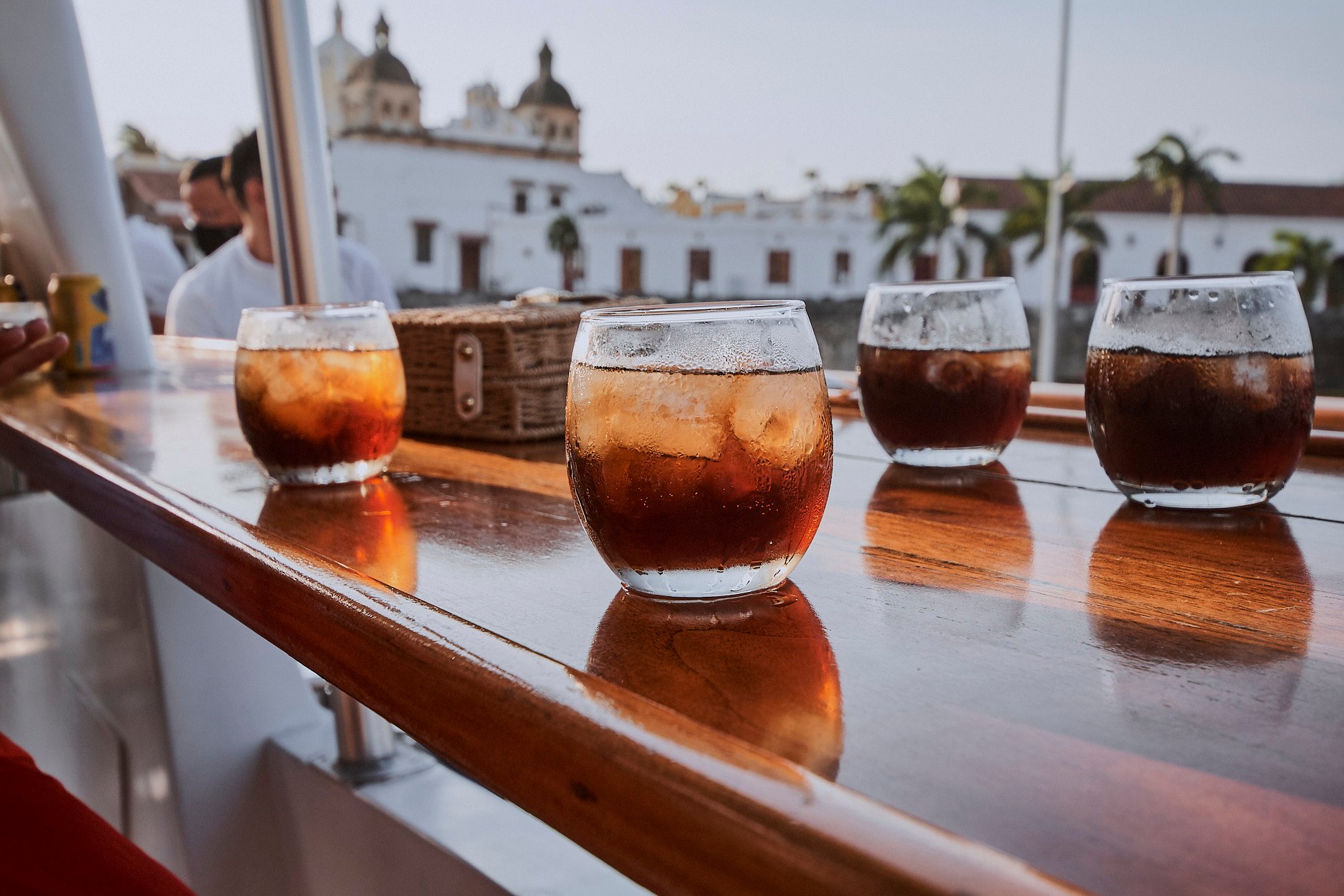 Cartagena Sunset Yacht Cruise with Open Bar