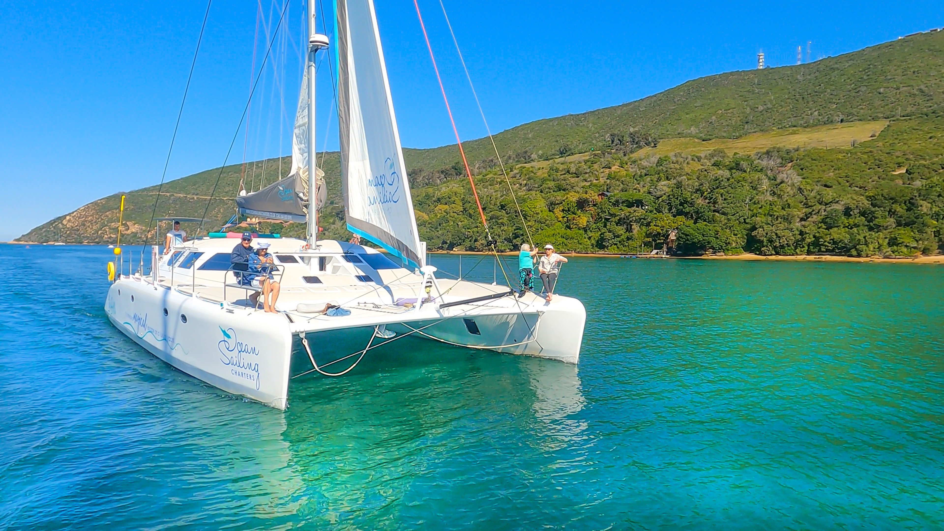 Knysna Luxury Sunset Catamaran Cruise with Captain's Barbecue