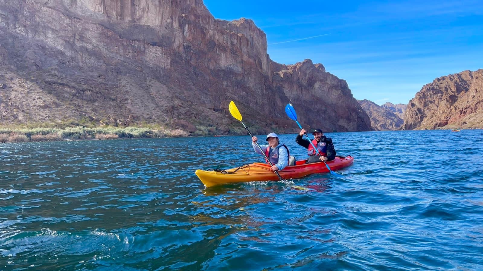 Emerald Cave Kayak Adventure from Las Vegas
