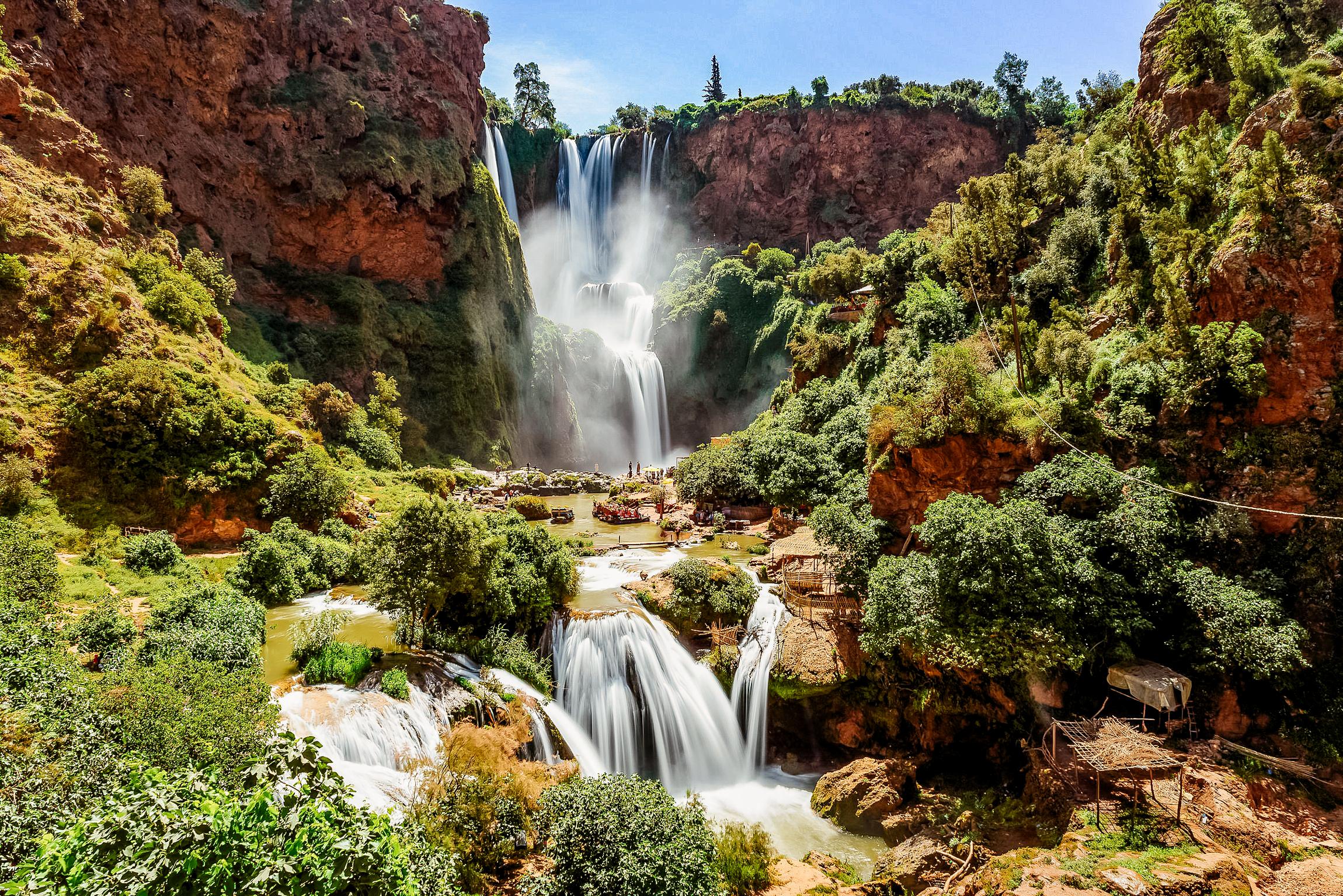 Ouzoud Waterfalls Day Trip with Guided Hike and Boat Excursion