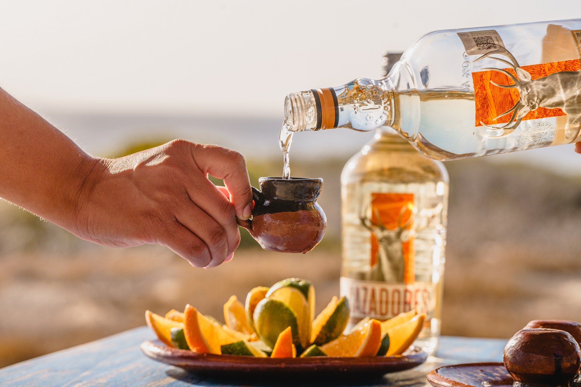 Tequila tasting served as a supporting part of the Cabo combo