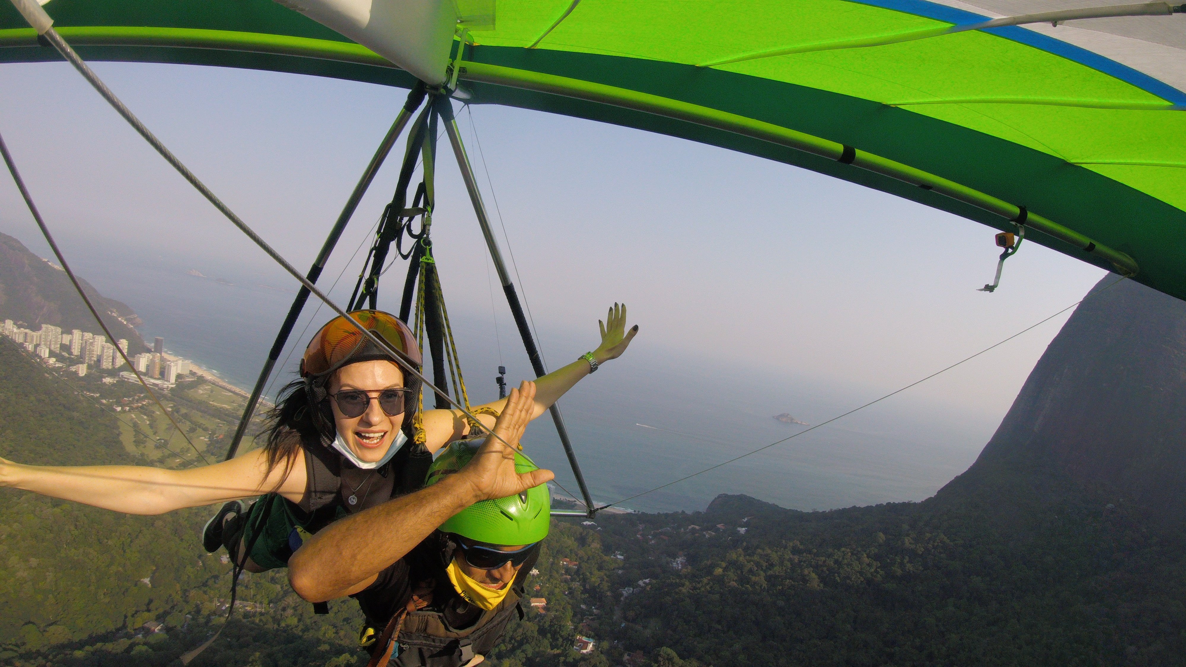 Rio de Janeiro Tandem Hang Gliding Experience