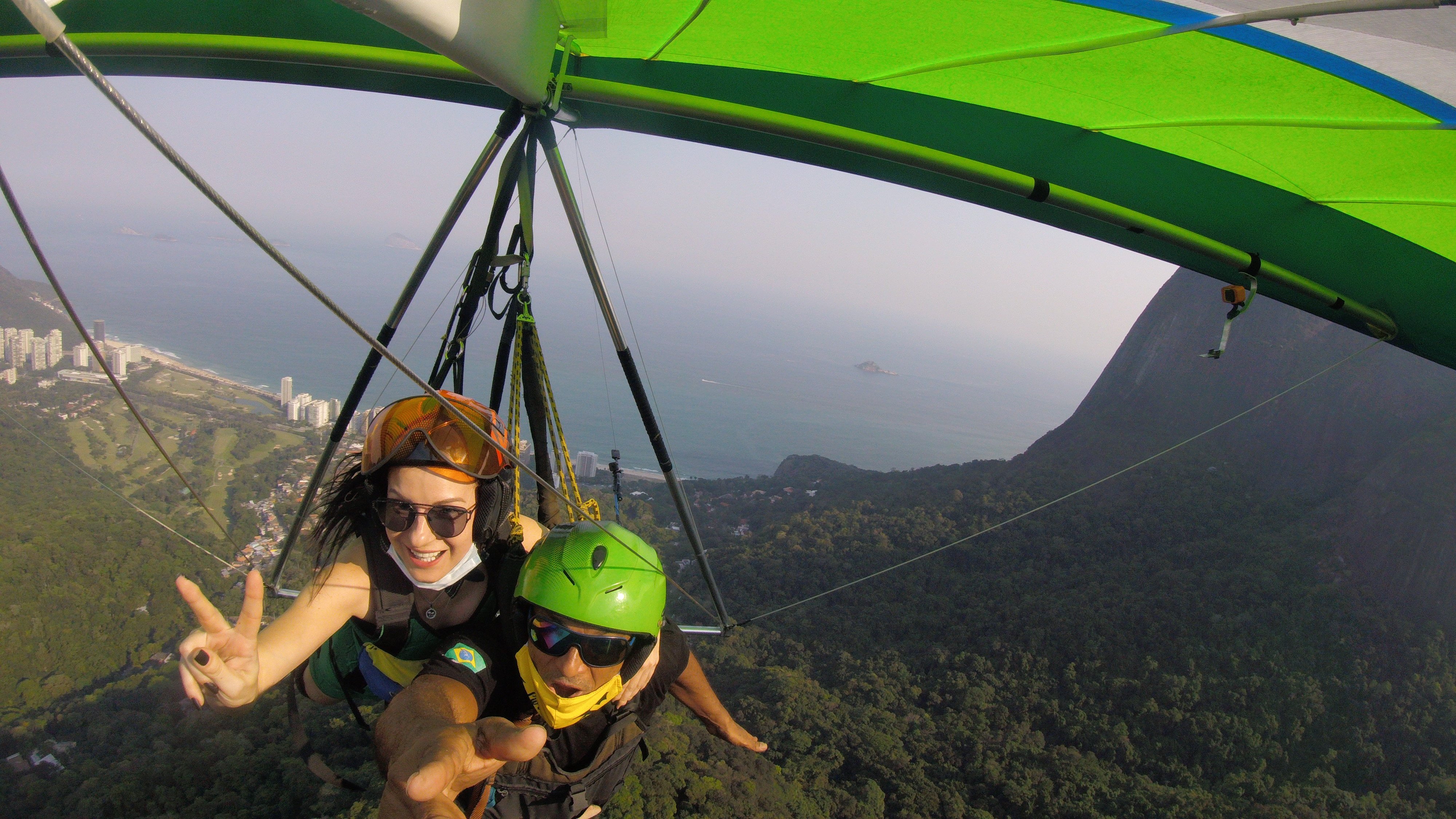 Rio de Janeiro Tandem Hang Gliding Experience