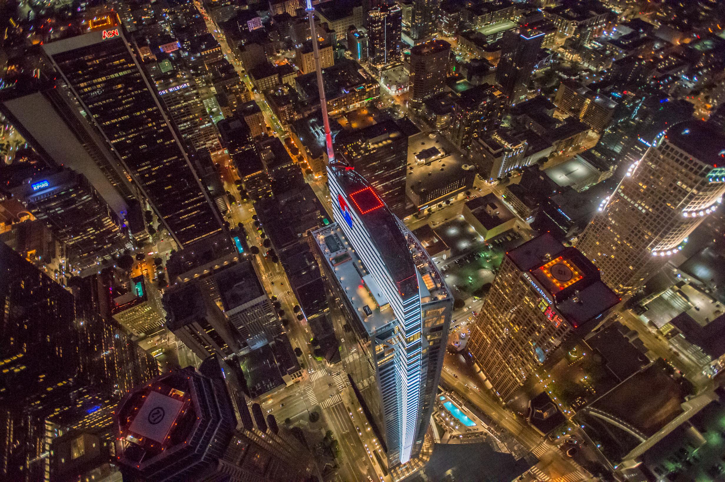 LA After Dark Helicopter Flight