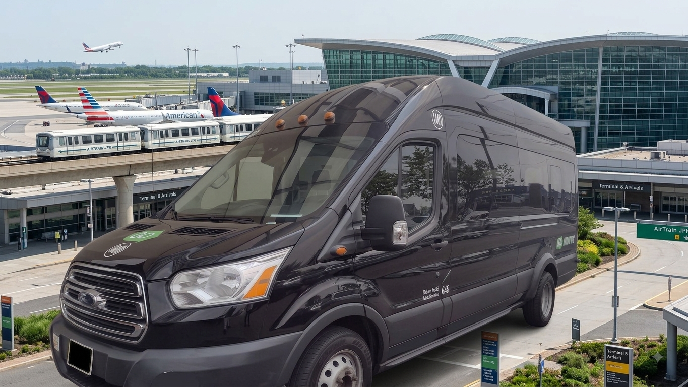 JFK Airport Shared Shuttle Service to Manhattan Hotels