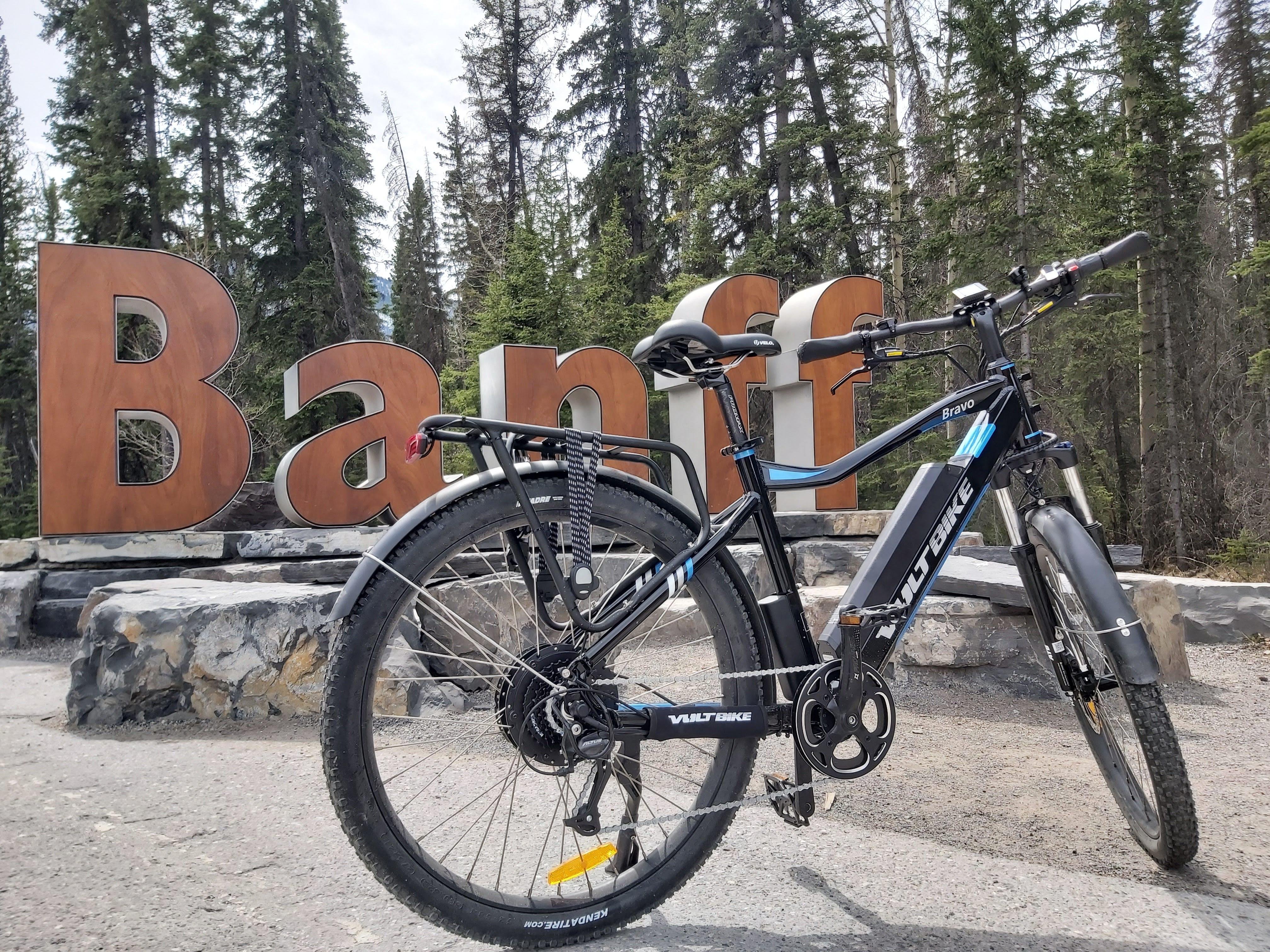 Johnston Canyon e-bike and walking tour — Bow Valley Parkway cycling, Banff (2)