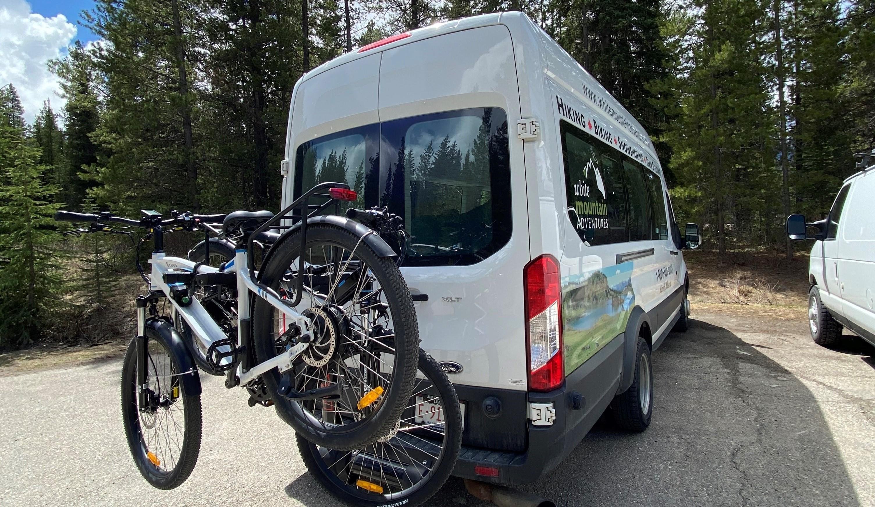 Johnston Canyon e-bike and walking tour — Bow Valley Parkway cycling, Banff (4)