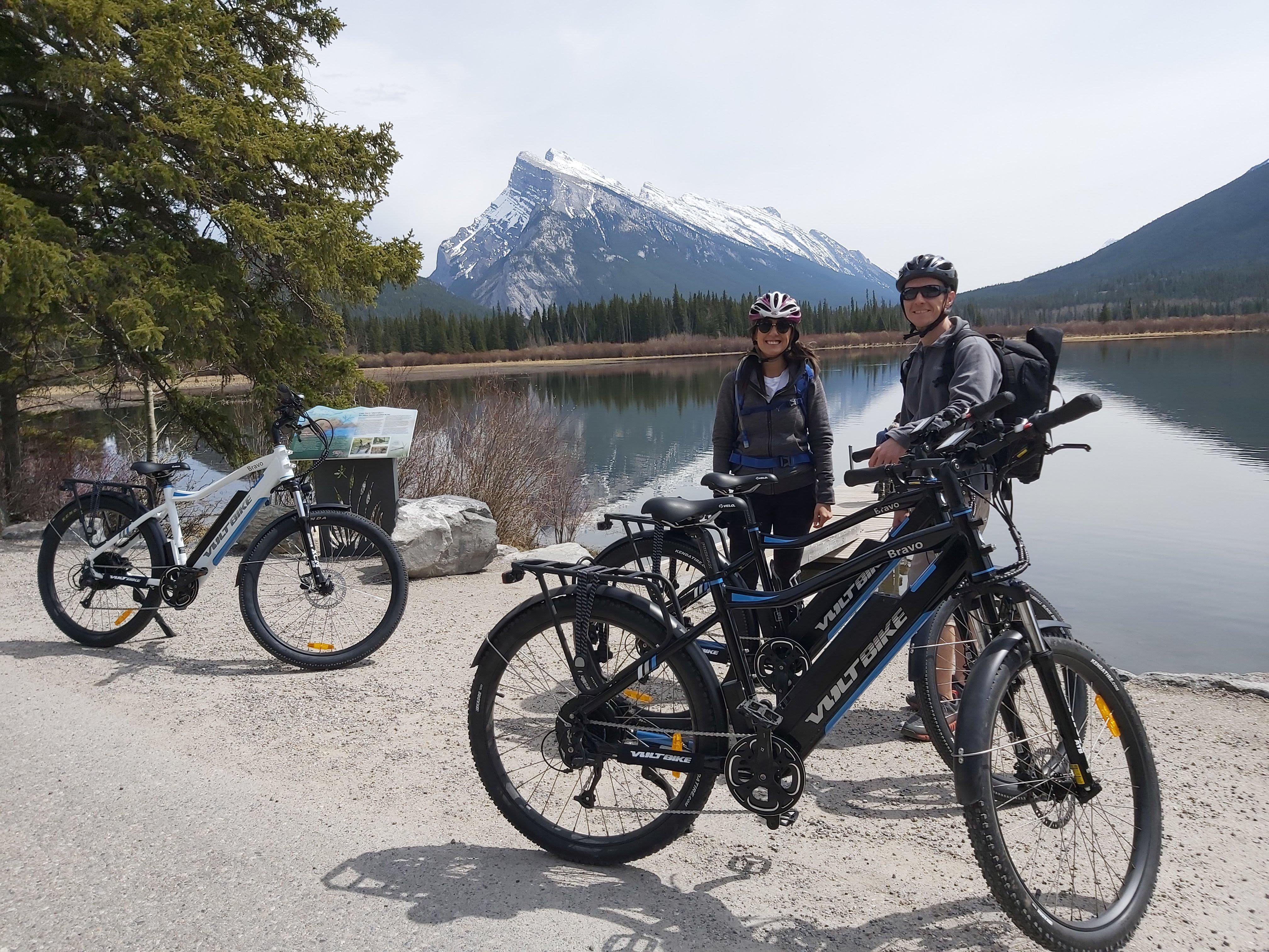 Johnston Canyon e-bike and walking tour — Bow Valley Parkway cycling, Banff (6)