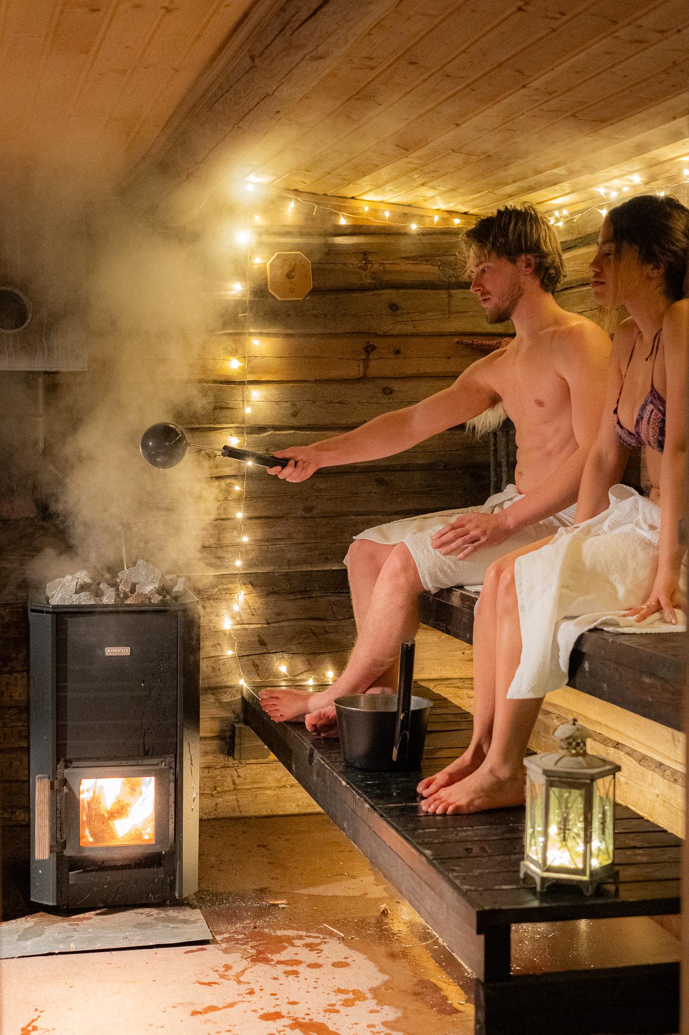 Rovaniemi Private Sauna & Ice Swimming Experience