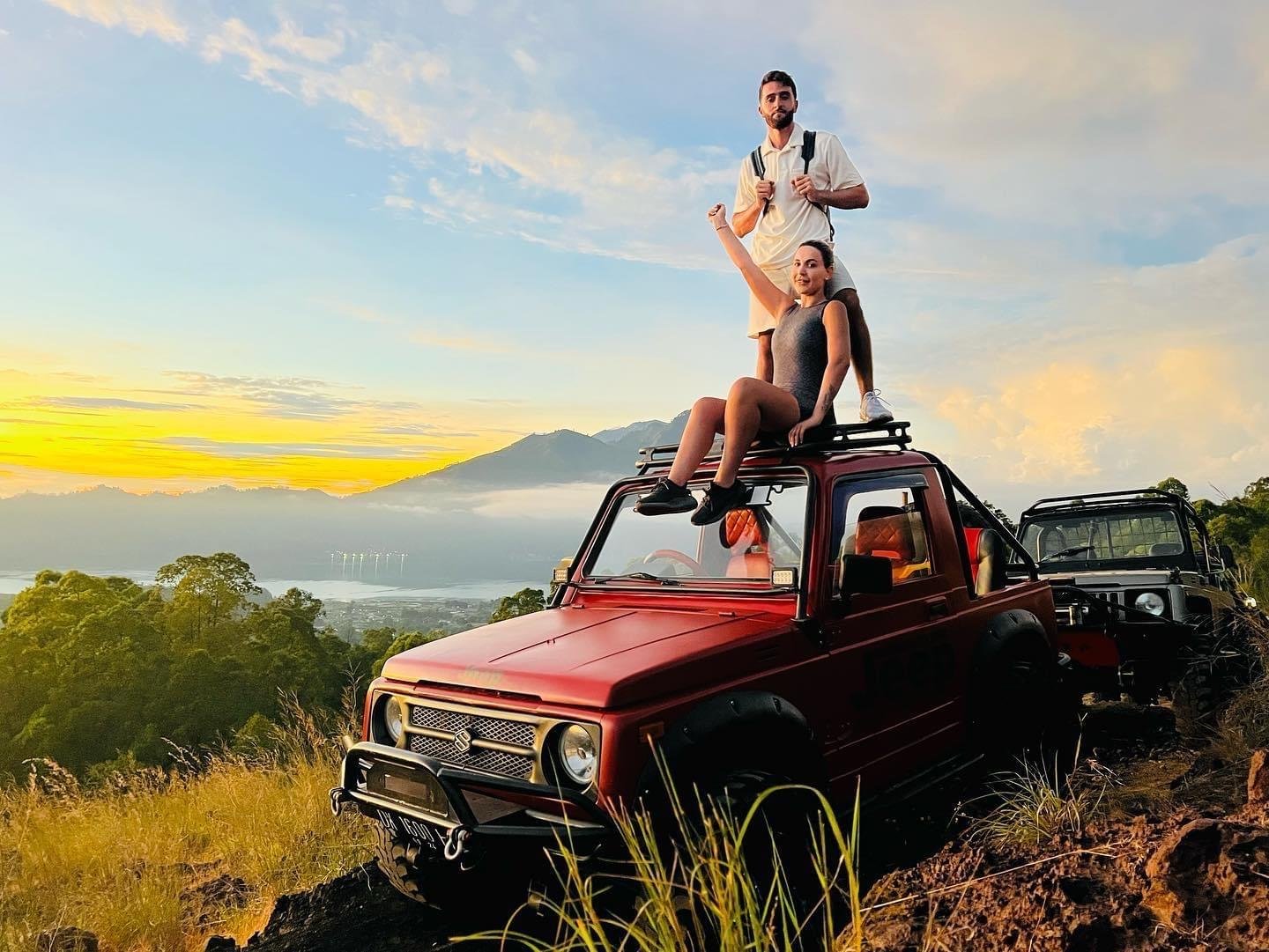 Mount Batur Sunrise Jeep & Hot Spring Tour from Ubud