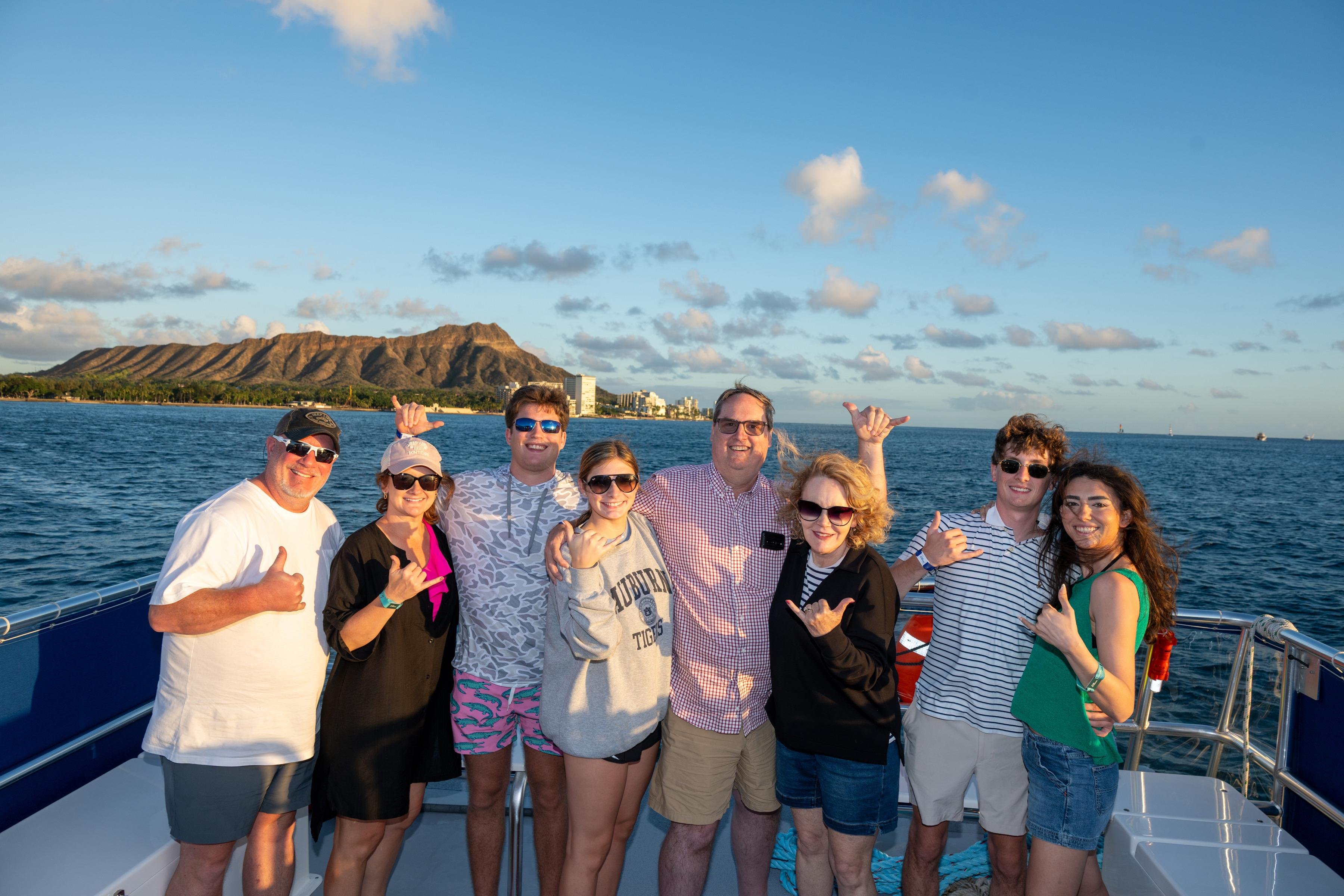 Diamond Head Sunset Cruise in Oahu (BYOB)