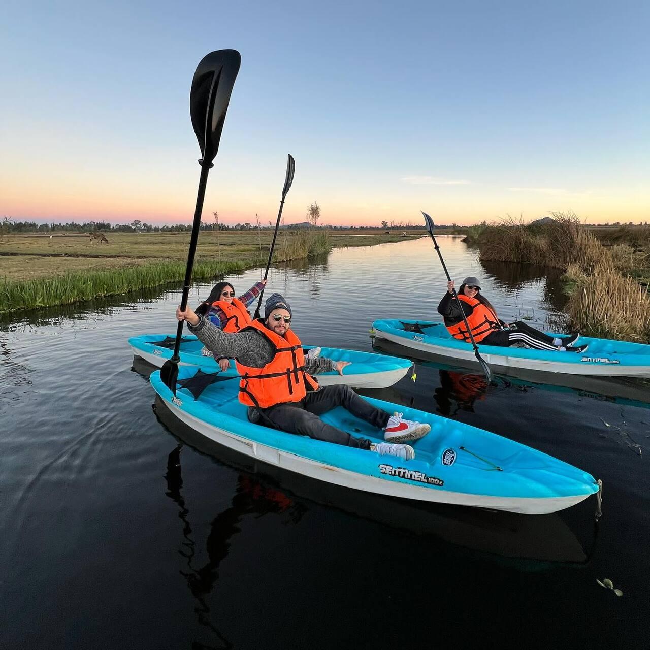 Xochimilco Kayak & Axolotl Conservation Tour