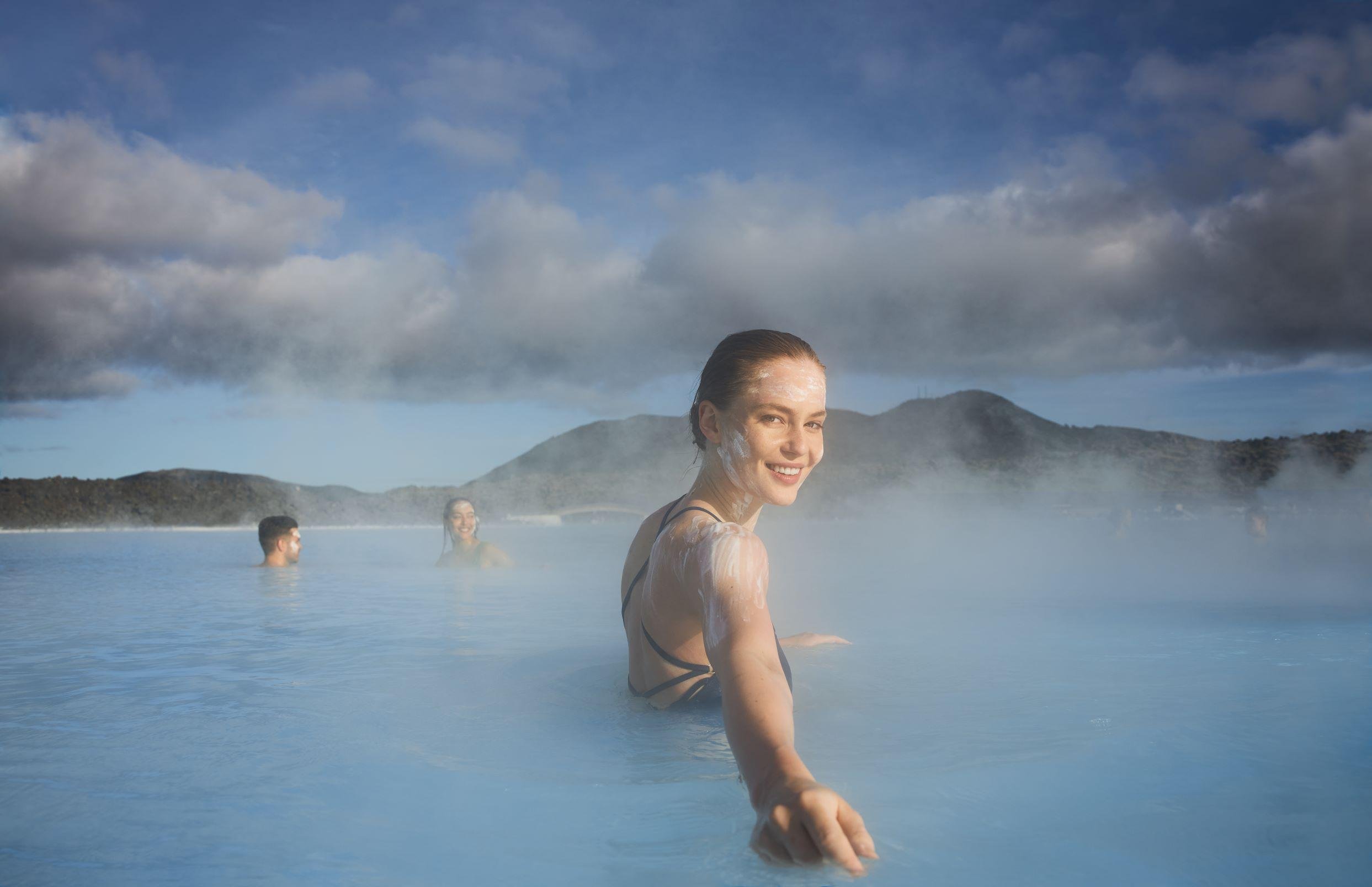 Blue Lagoon admission with transfer from Reykjavik — shuttle to Iceland's milky-blue geothermal spa