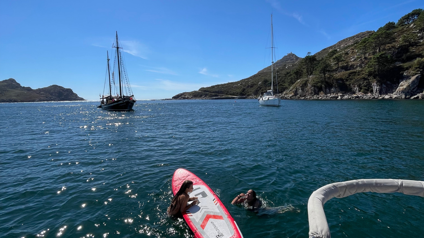 Cíes Islands Sailboat Adventure with Skipper