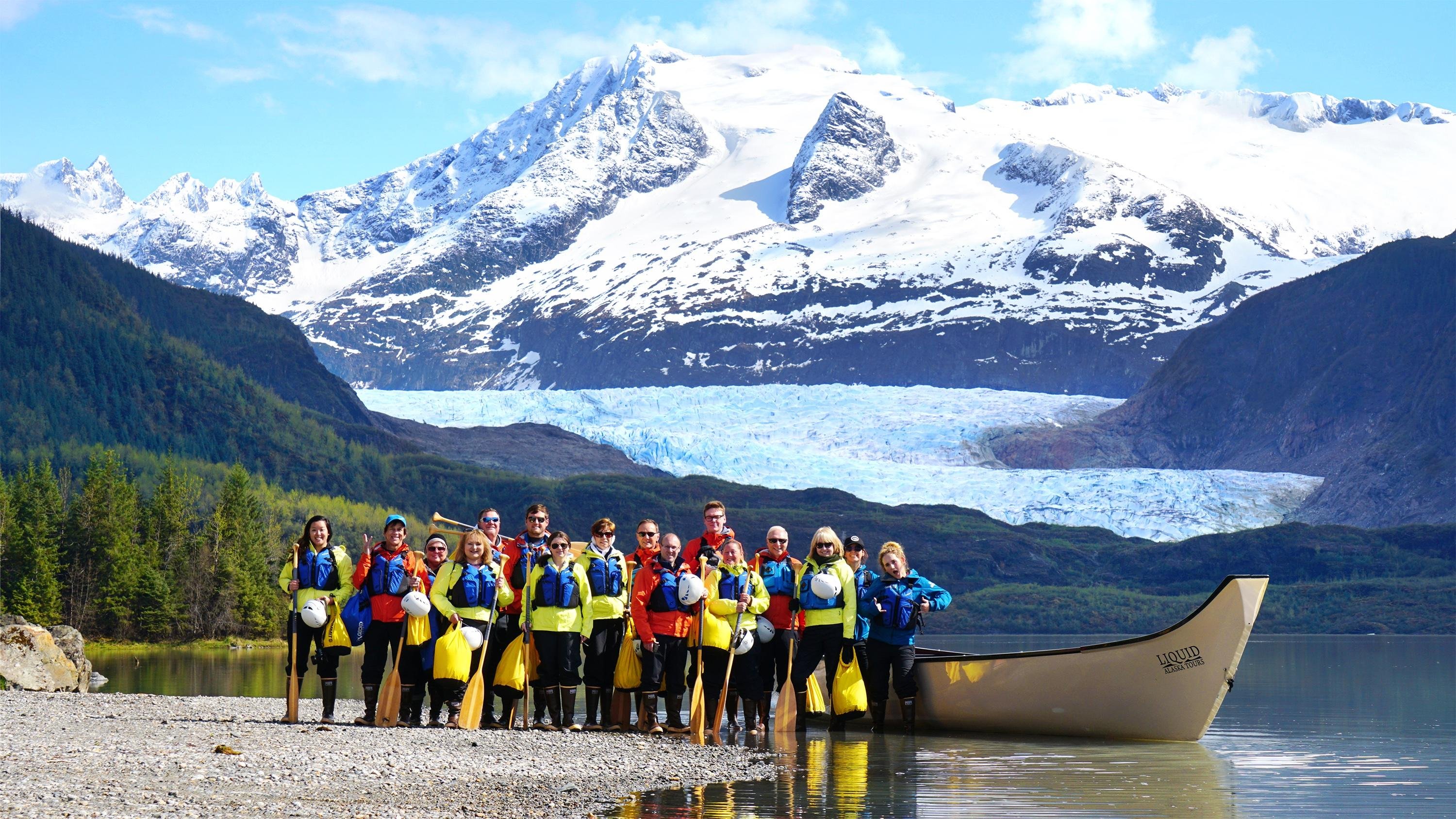 Mendenhall Glacier Ice Adventure: Canoe & Hike Tour