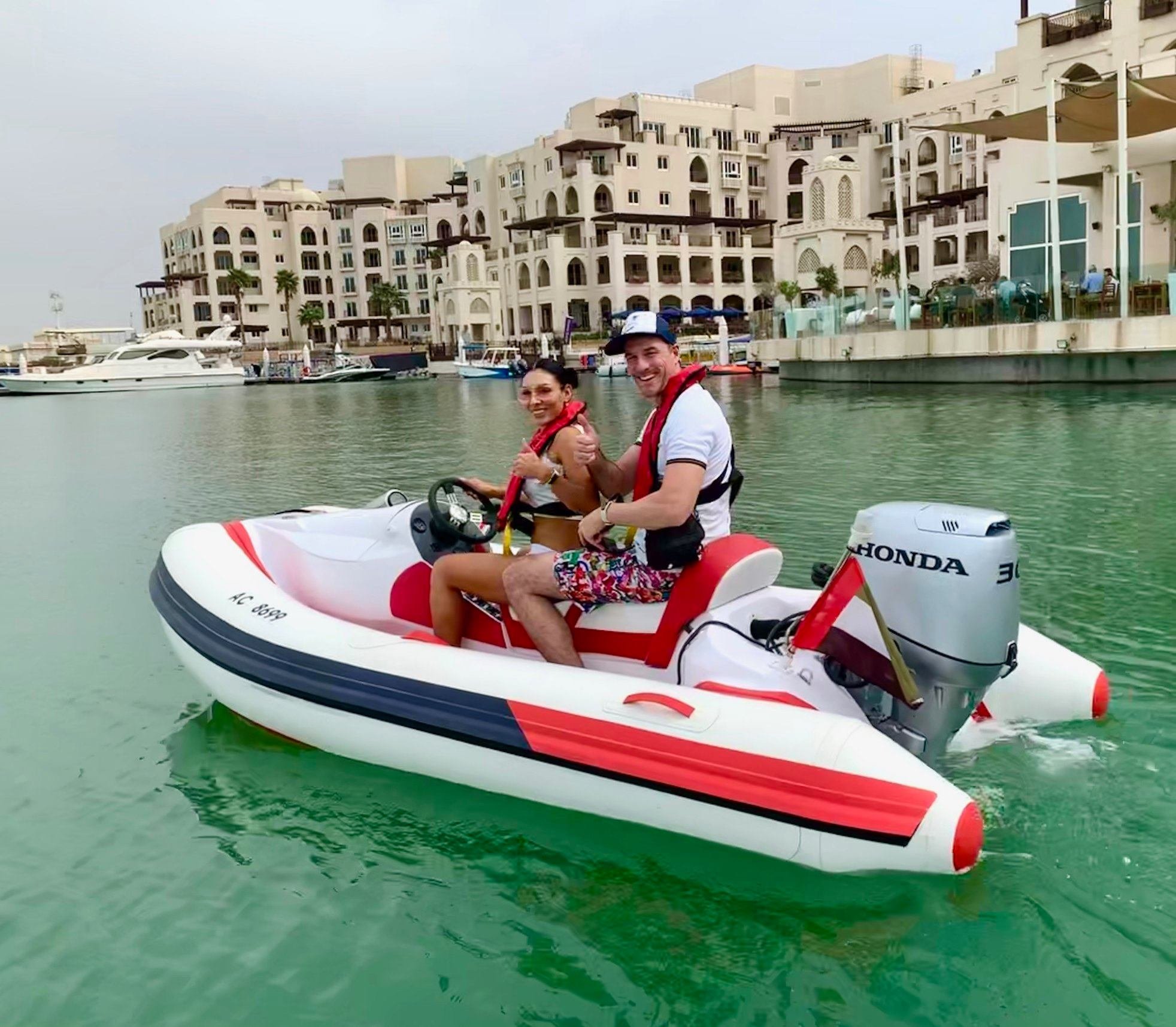 Yas Island Rhino Rider Speedboat Adventure