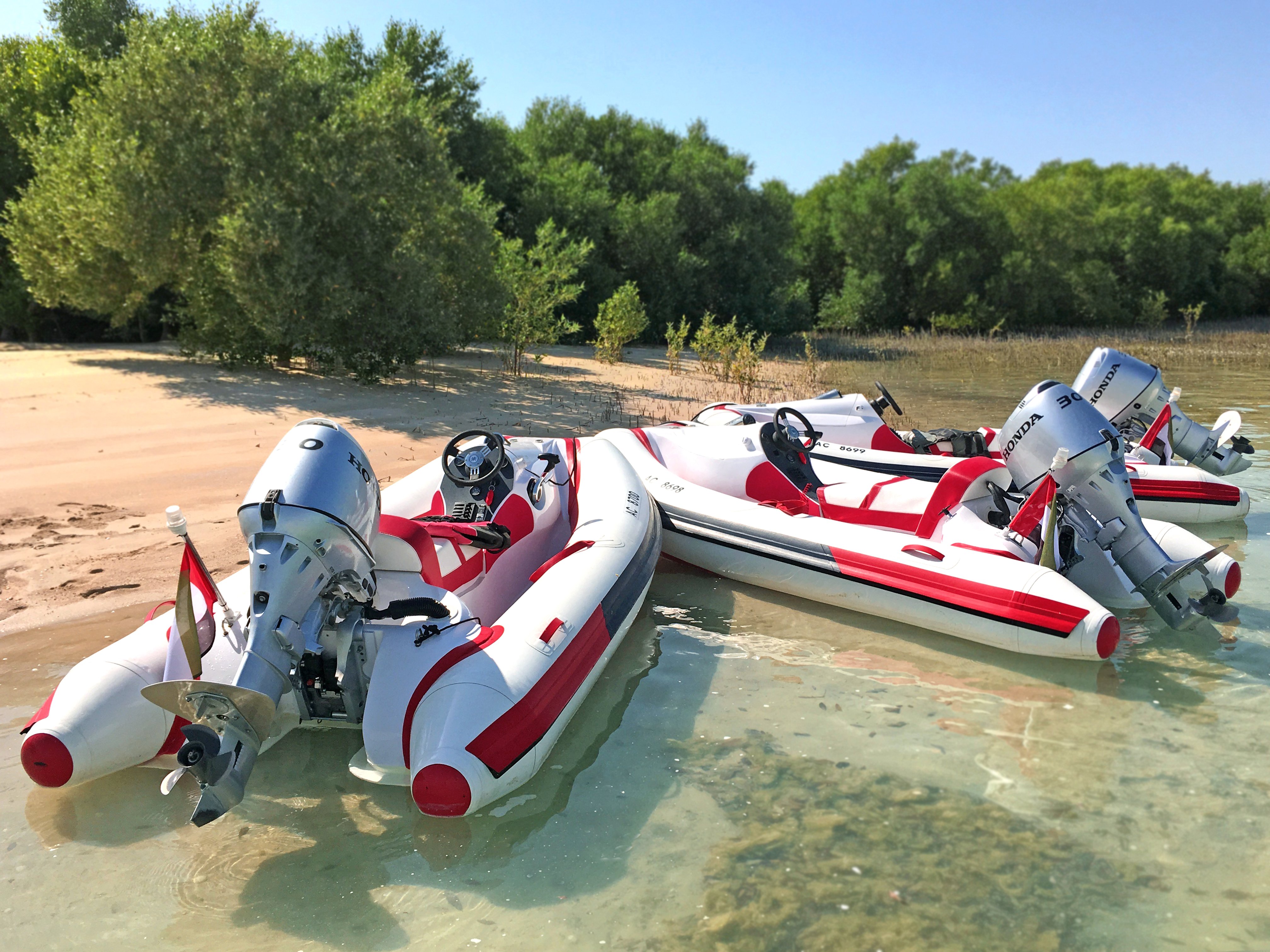 Yas Island Rhino Rider Speedboat Adventure