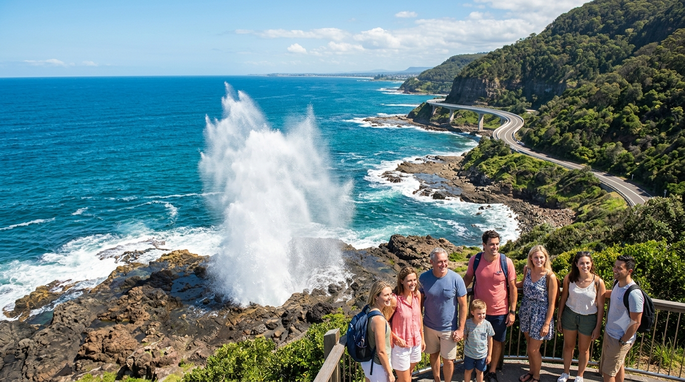 South Coast & Kiama Blowhole Small-Group Day Trip