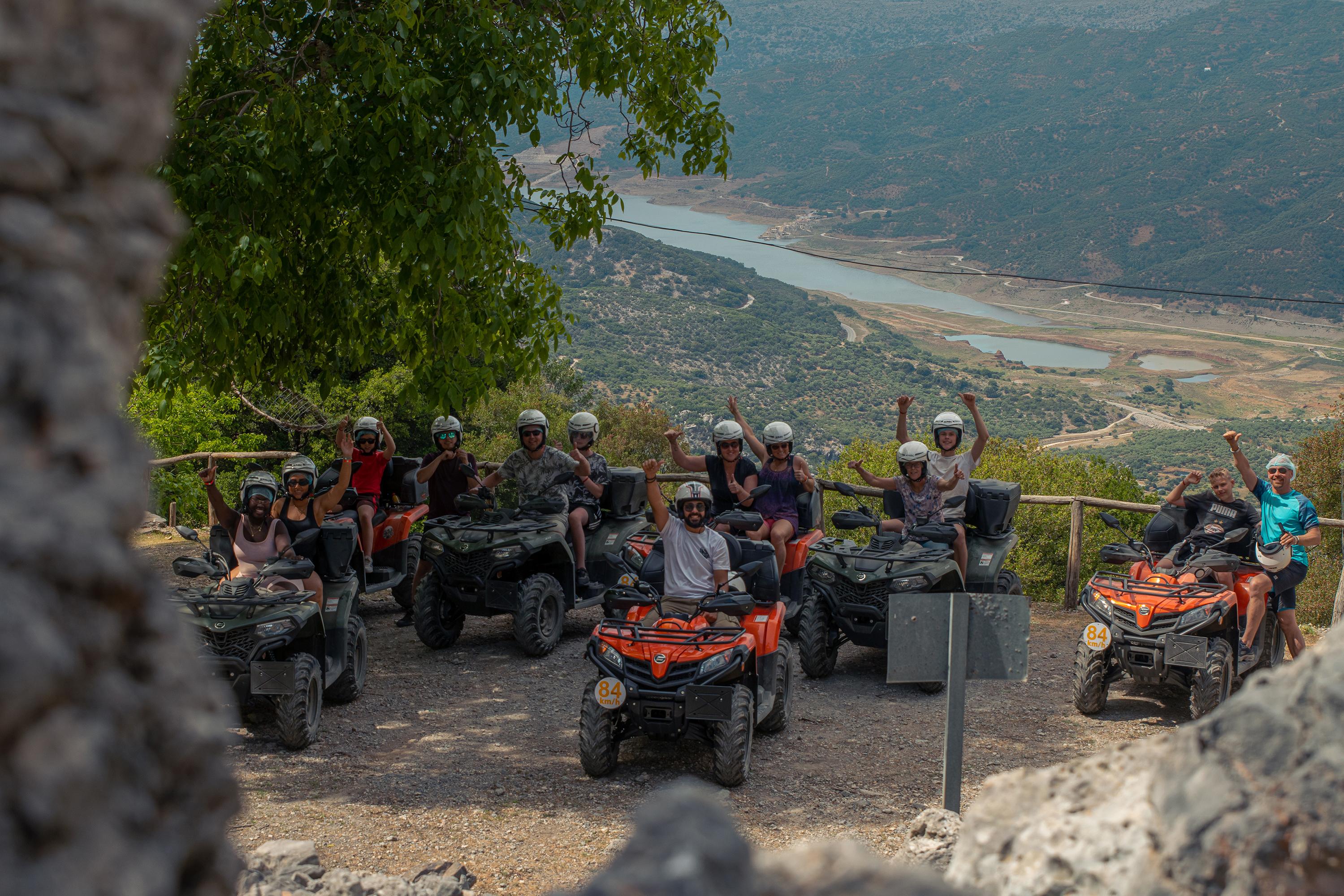 Crete Quad Safari: Coastline, Cave, Monastery & Taverna Lunch
