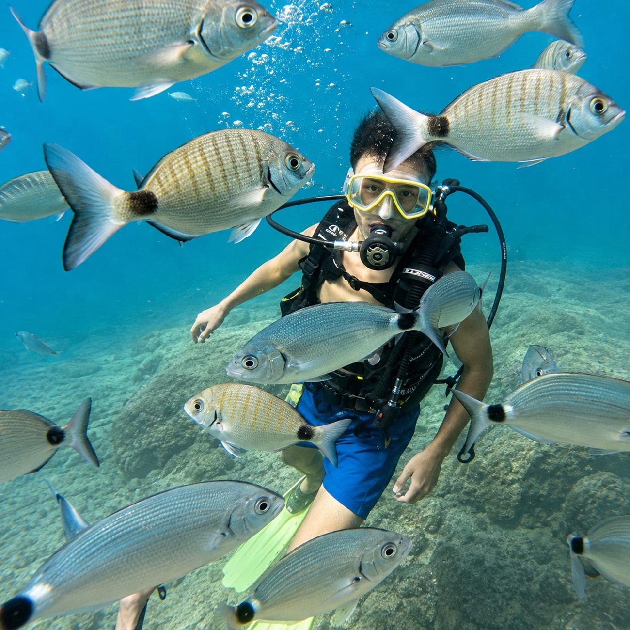 Mediterranean Scuba Diving Adventure with Lunch