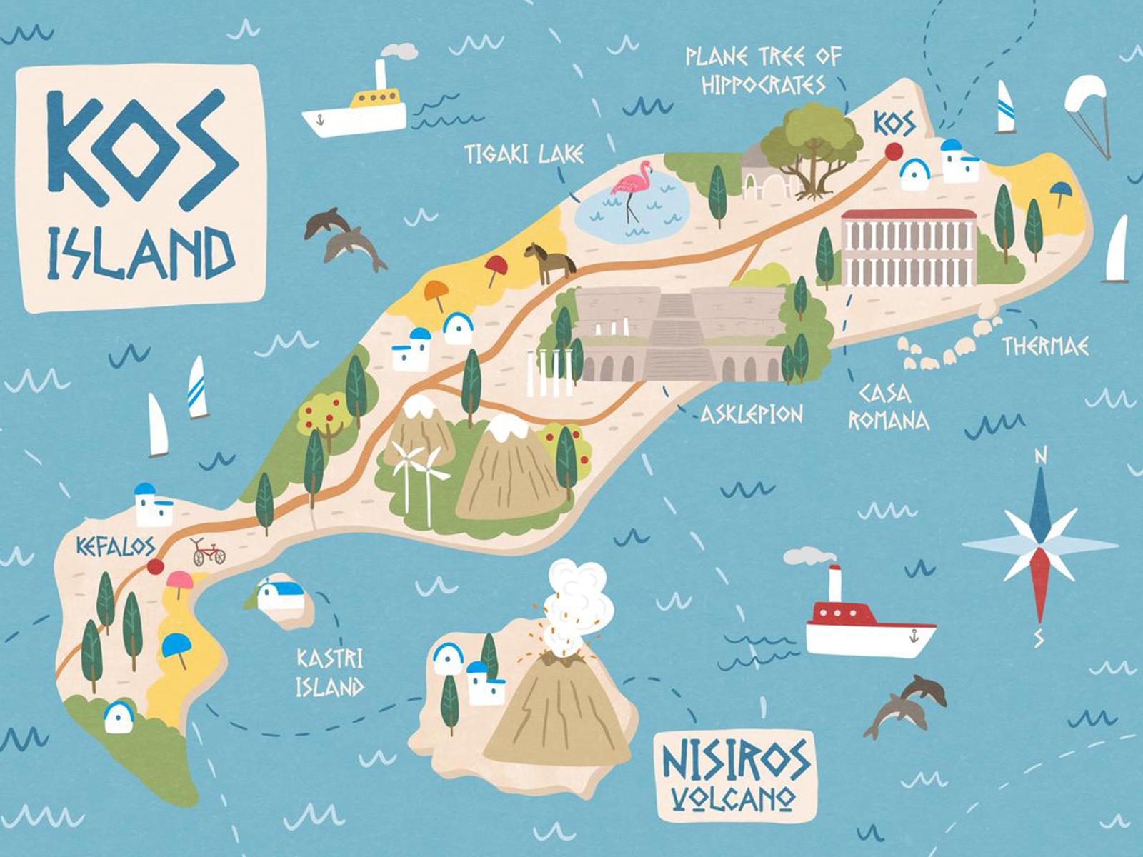 Bodrum to Kos Same-Day Return Ferry Ticket