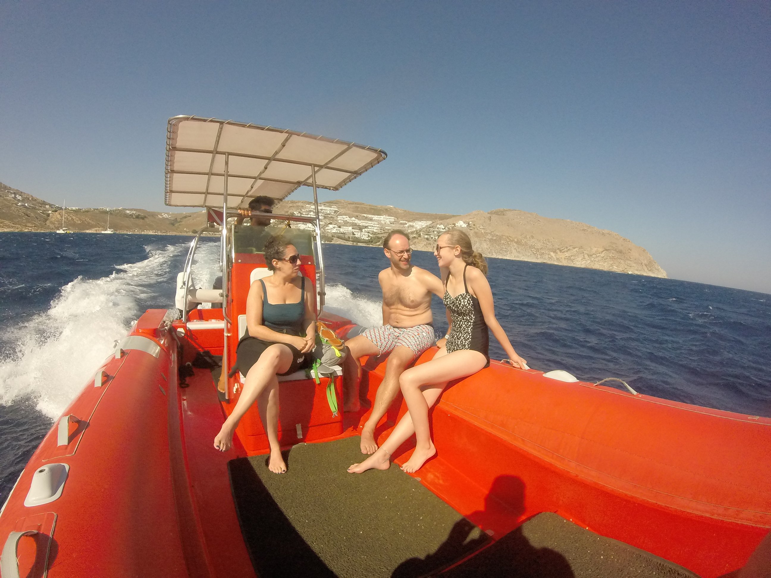 Mykonos Private Powerboat & Snorkeling Sea Safari