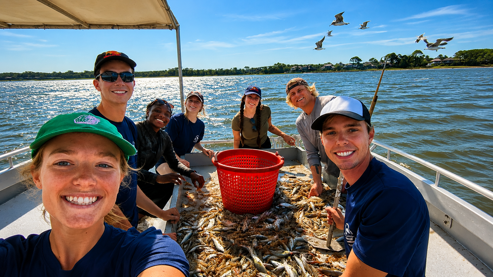 Shrimp Trawling Experience Aboard Tammy Jane