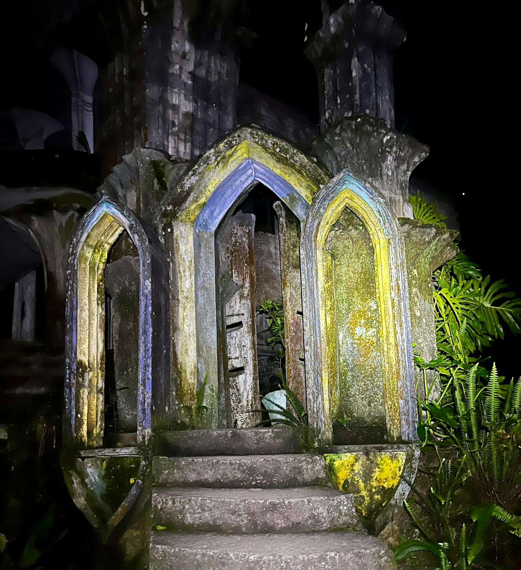Night Walk Through Edward James' Surrealist Garden