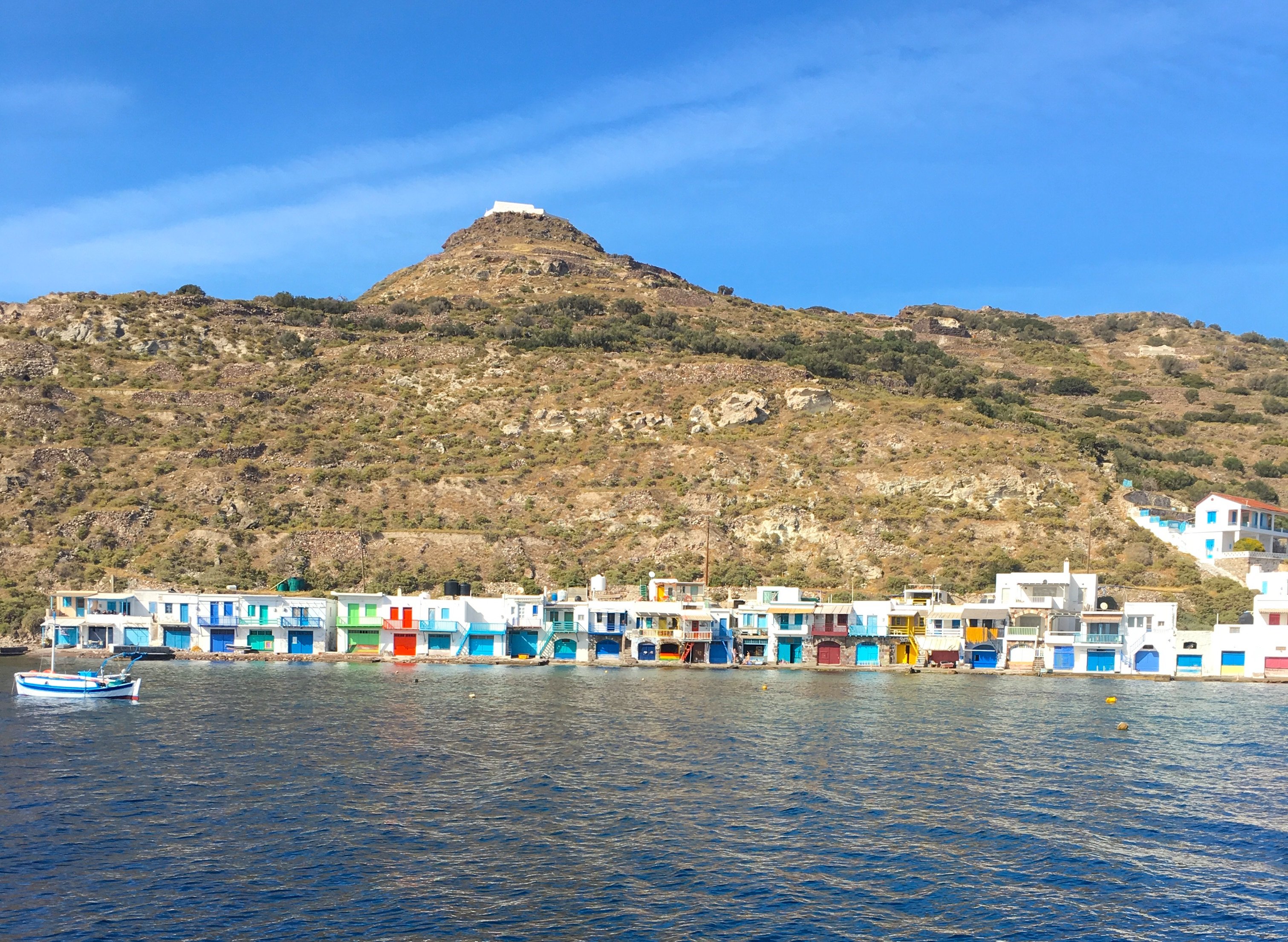 Polyaigos cruise Milos uninhabited island Aegean catamaran — image 1