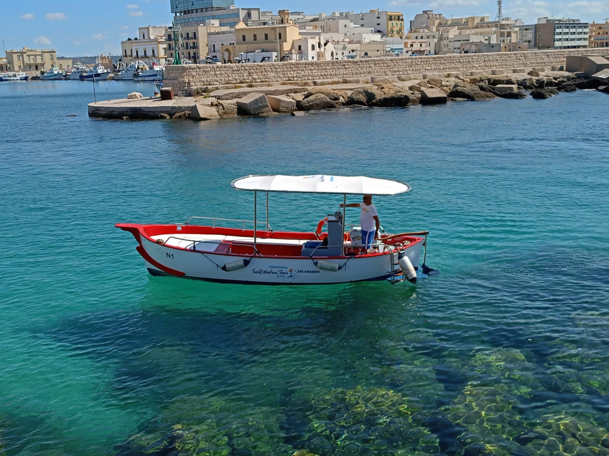 Gallipoli Coastal Boat Excursion with Swimming & Aperitif