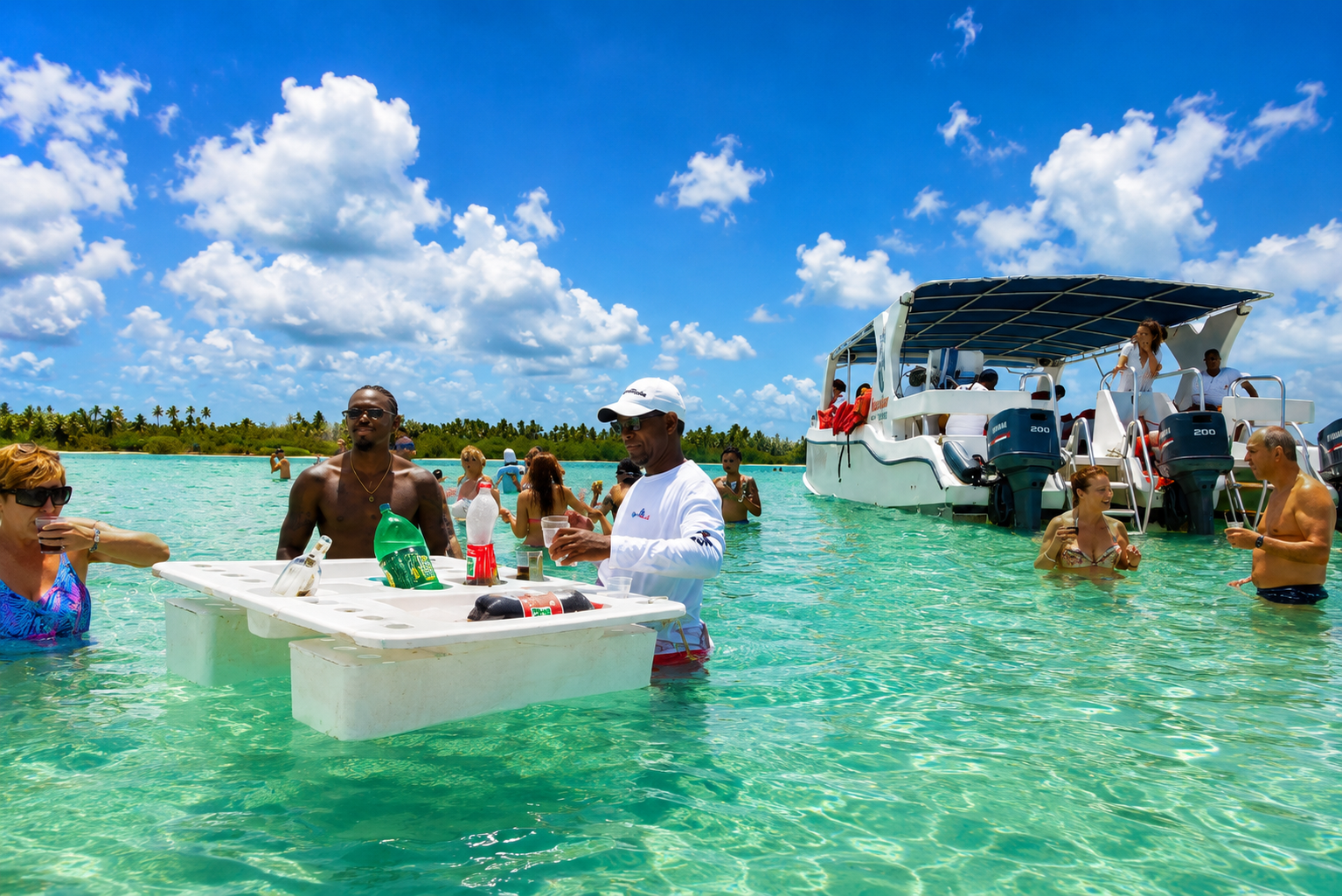 Saona Island Catamaran & Speedboat Expedition