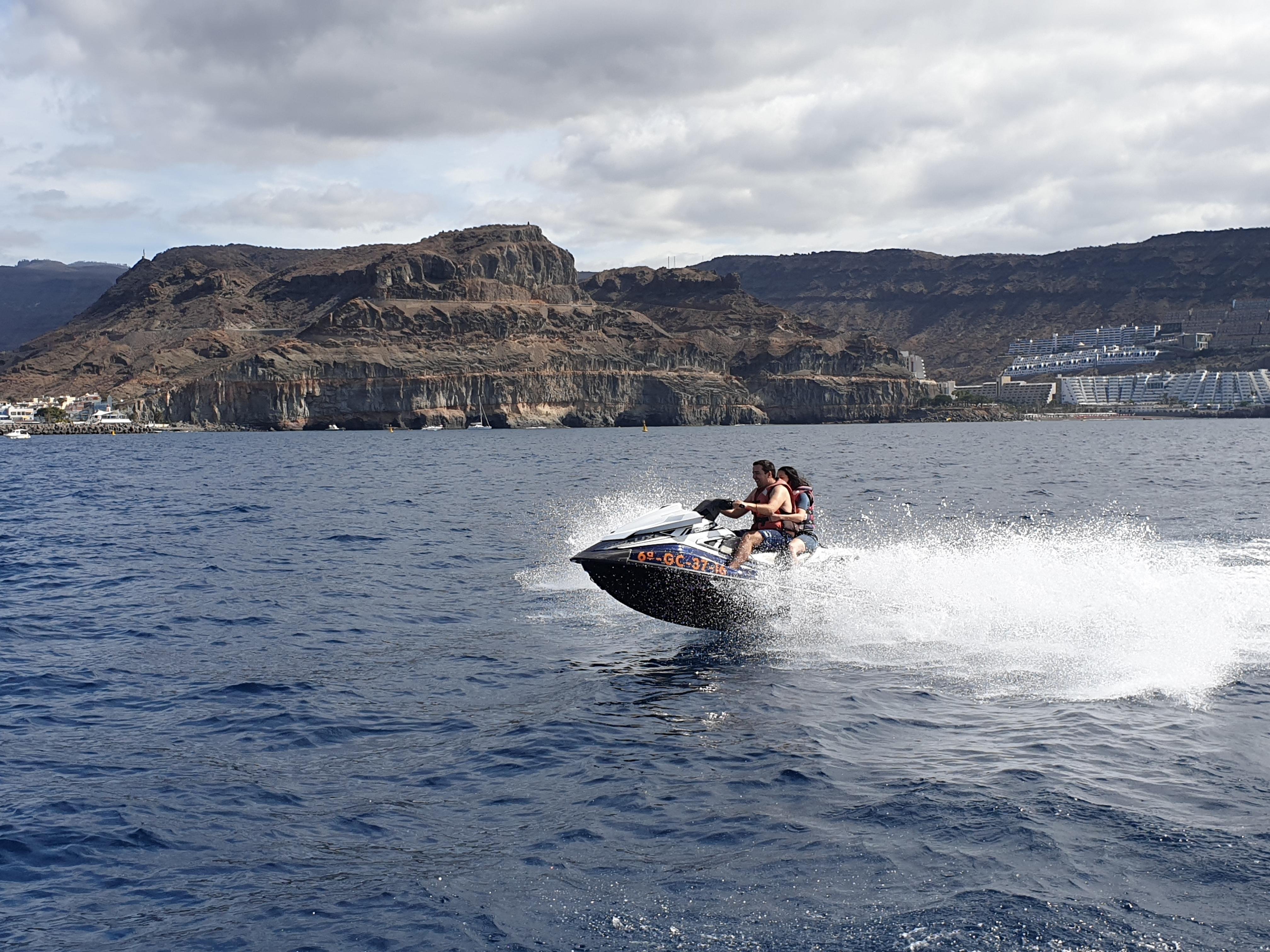 Jetski Adventure Along Gran Canaria's Southwest Coast