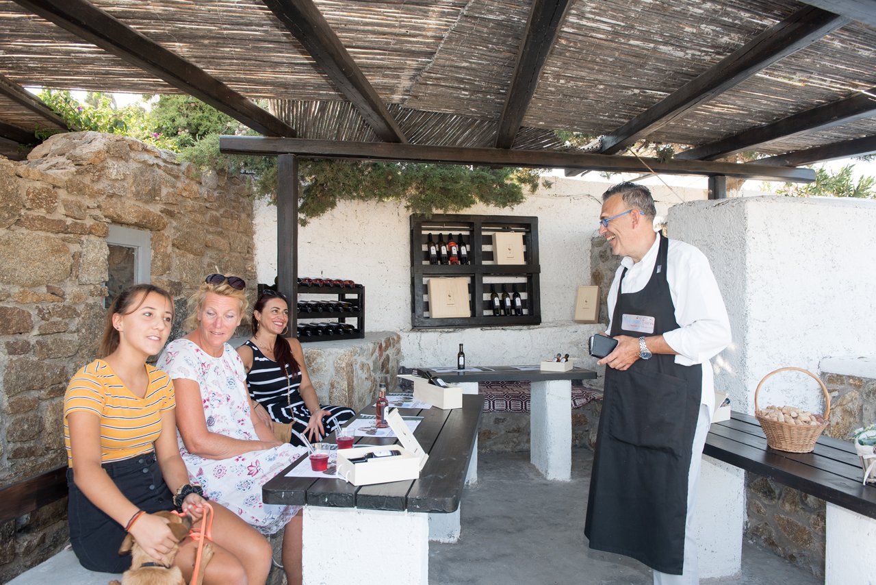 Mykonian Farm Wine Tasting Experience