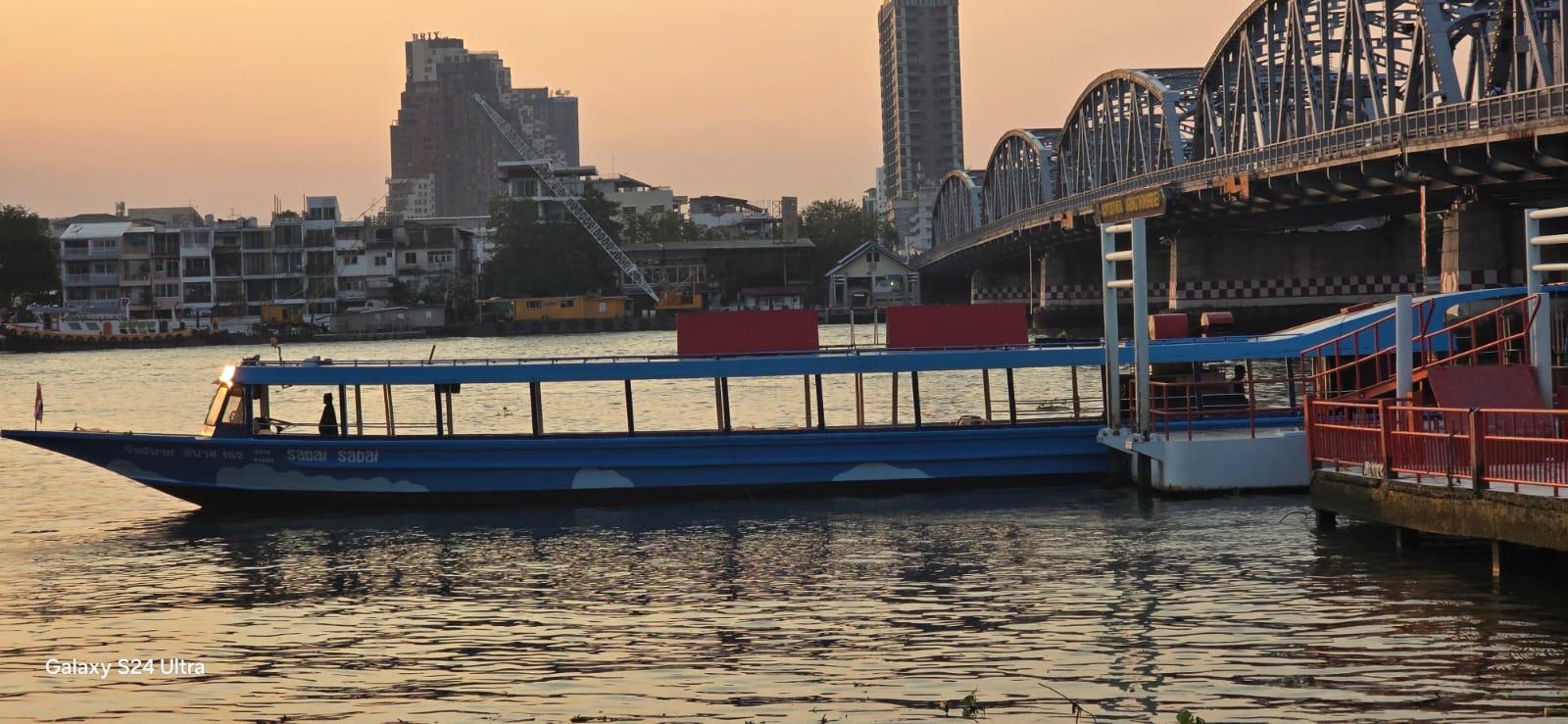 Chao Phraya River Slow Boat Journey to Ayutthaya