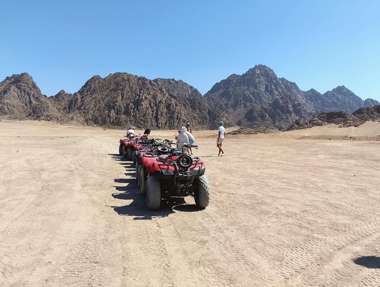 Sharm El Sheikh Desert Safari: Quad Bikes, Camel Ride, Dinner & Stargazing
