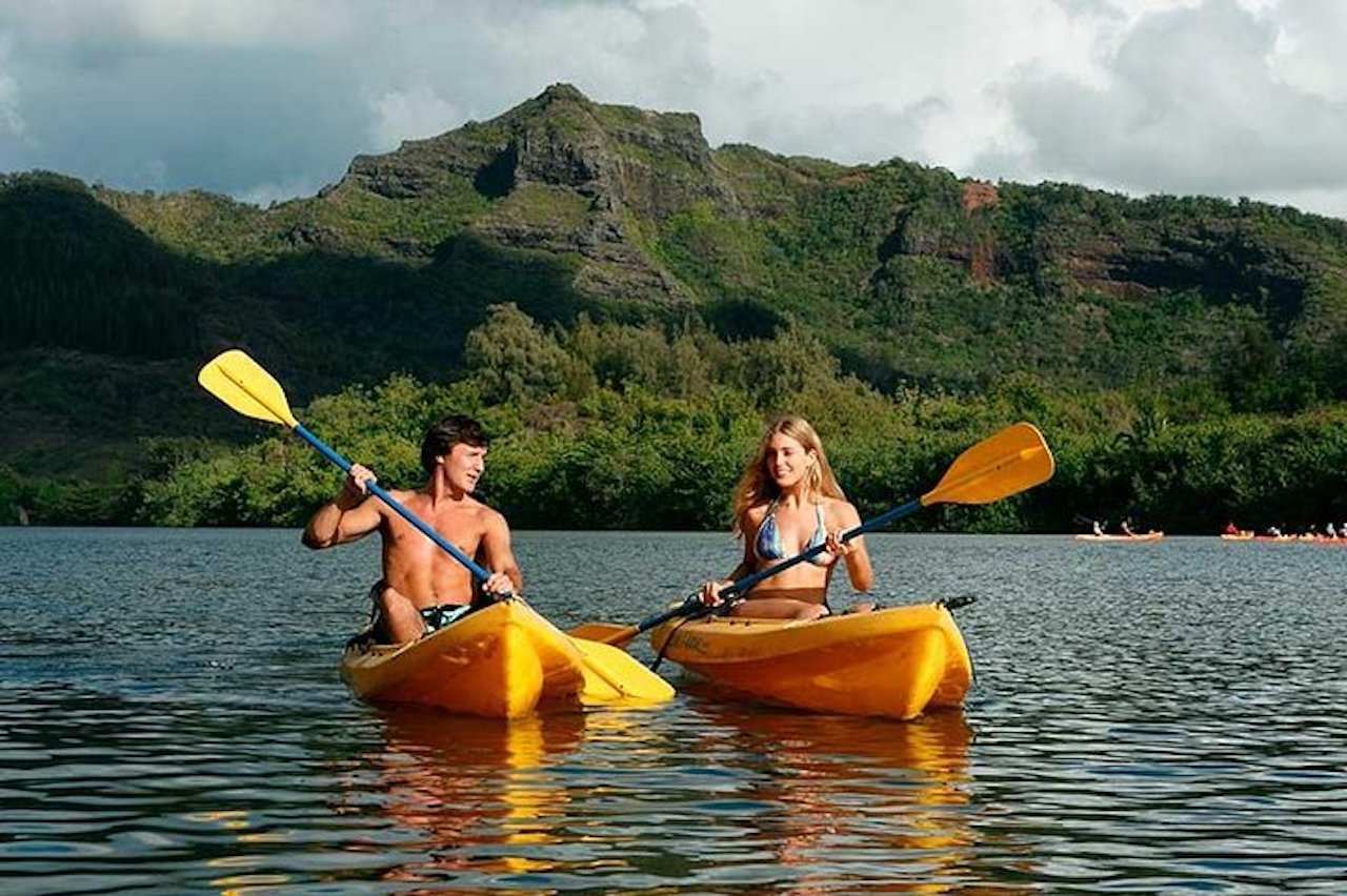 Kauai Wailua River Kayak & Waterfall Hike with Lunch