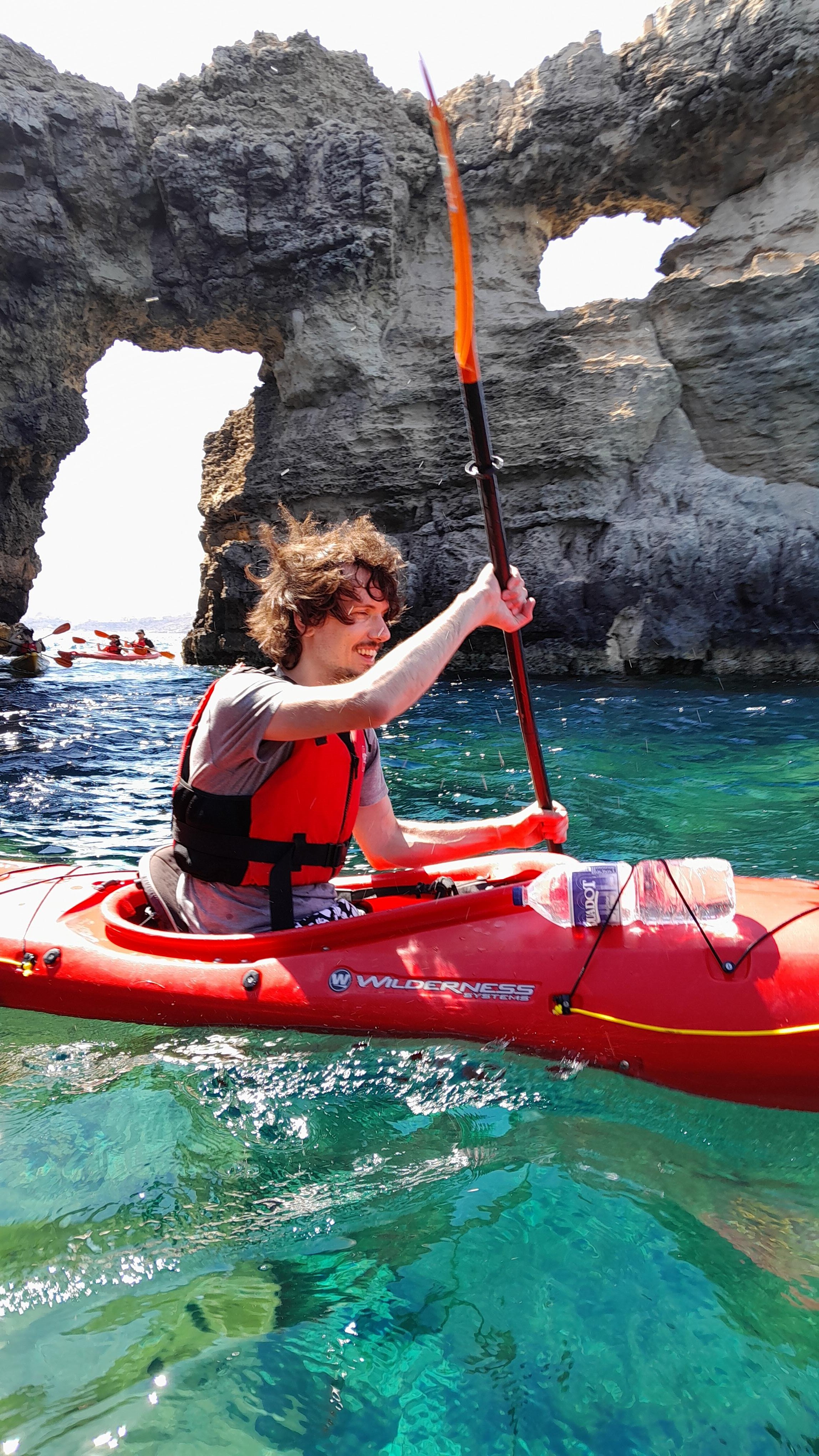 Comino & Blue Lagoon Guided Kayak Tour from Gozo