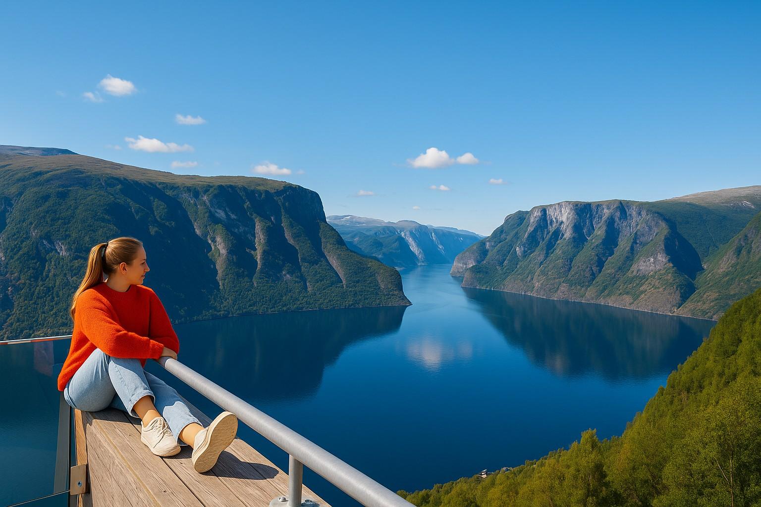 UNESCO Fjord Cruise, Flåm & Stegastein Viewpoint Day Tour from Bergen