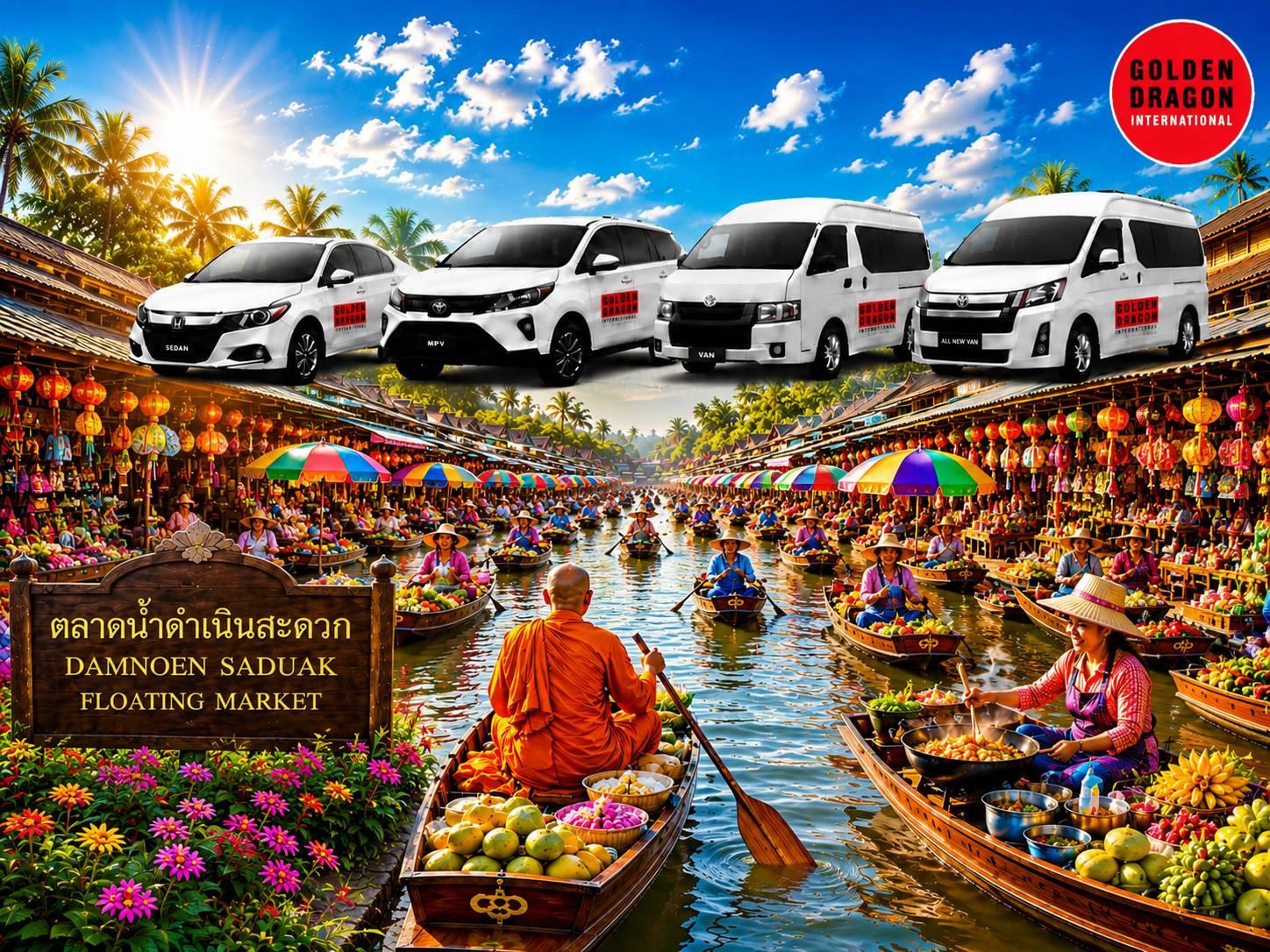 Private Bangkok Markets Tour: Floating & Railway Markets