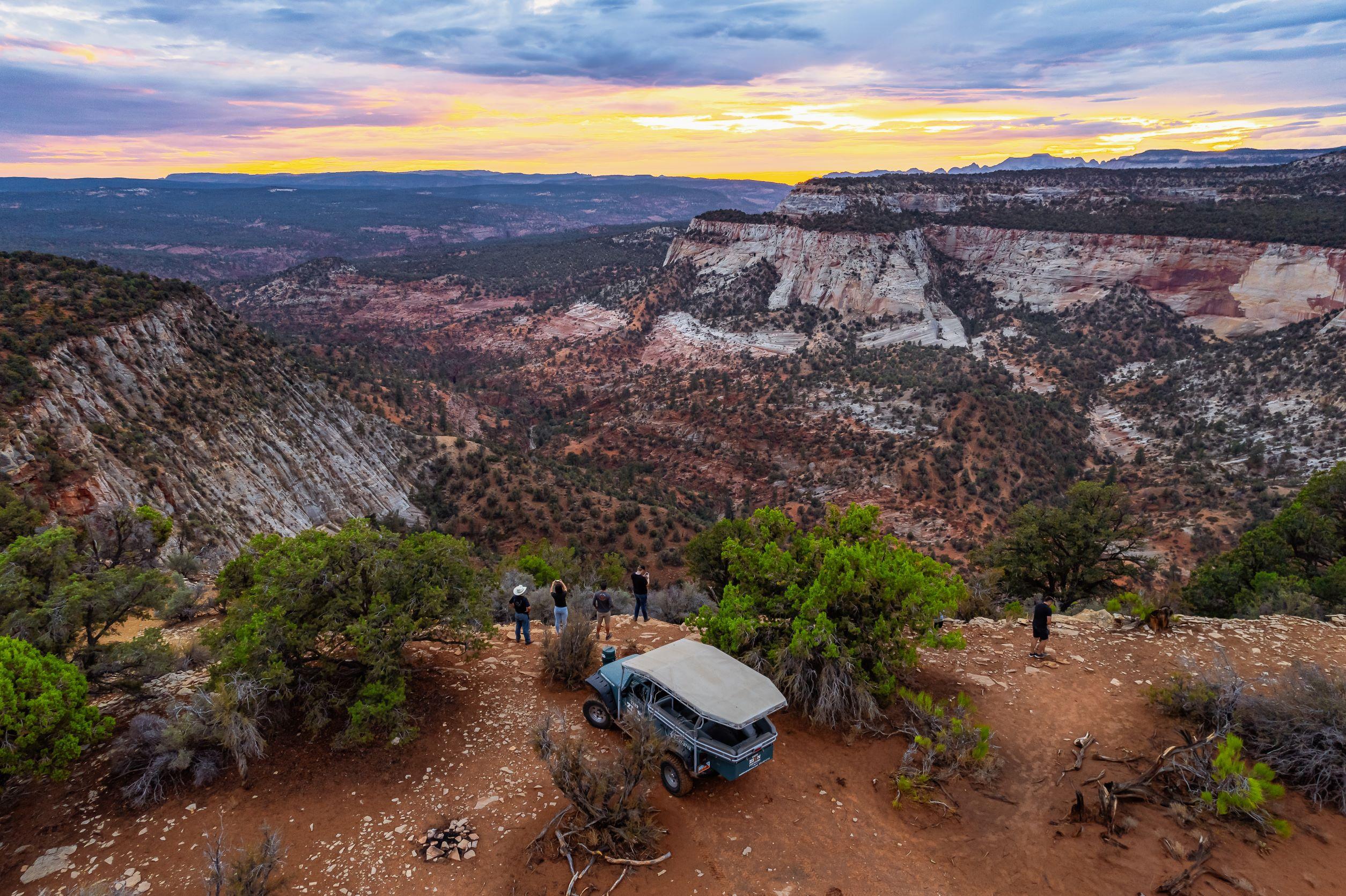 East Zion Sunset Cliffs Backcountry Jeep Tour