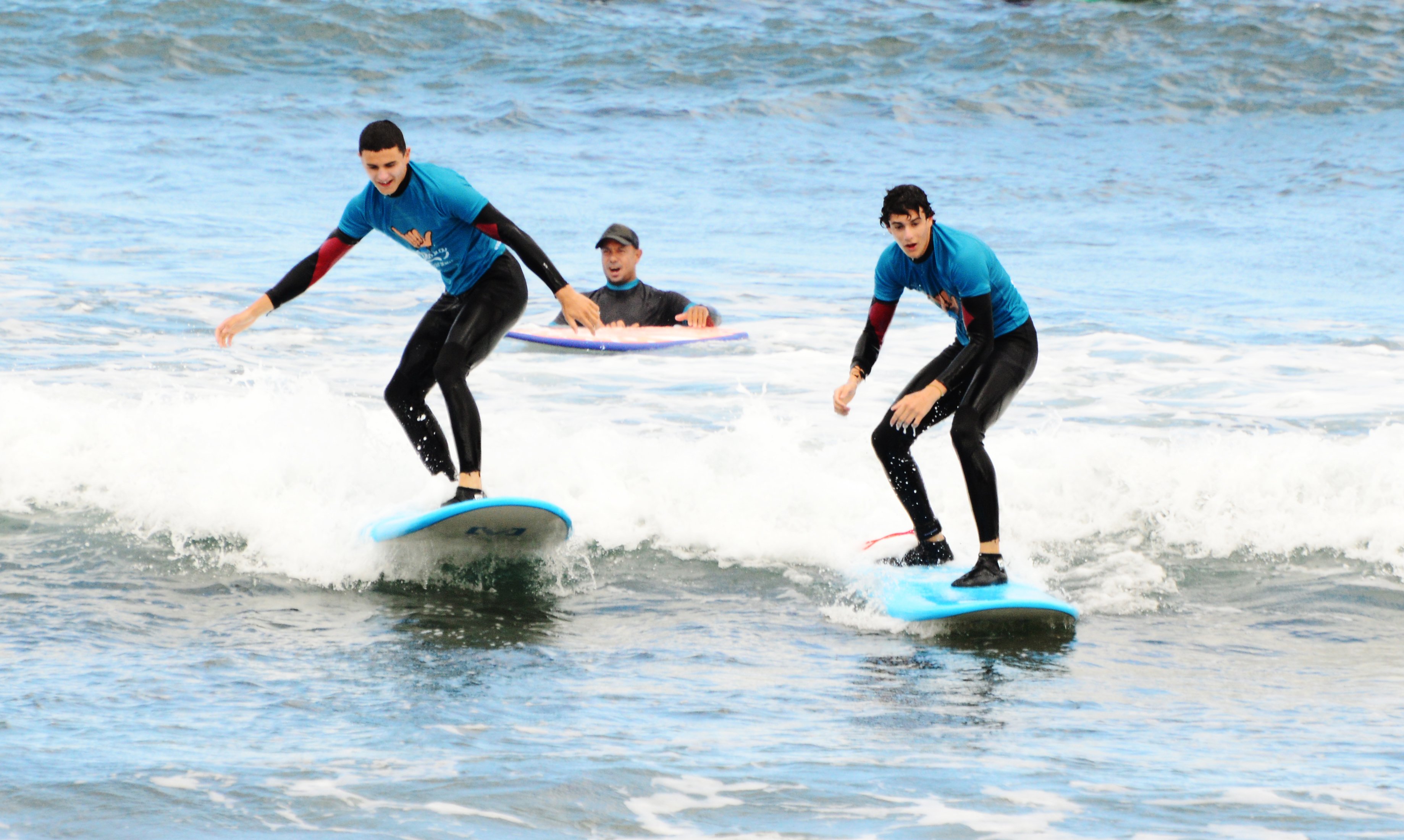 Group Surf Lesson in Las Américas with Photos