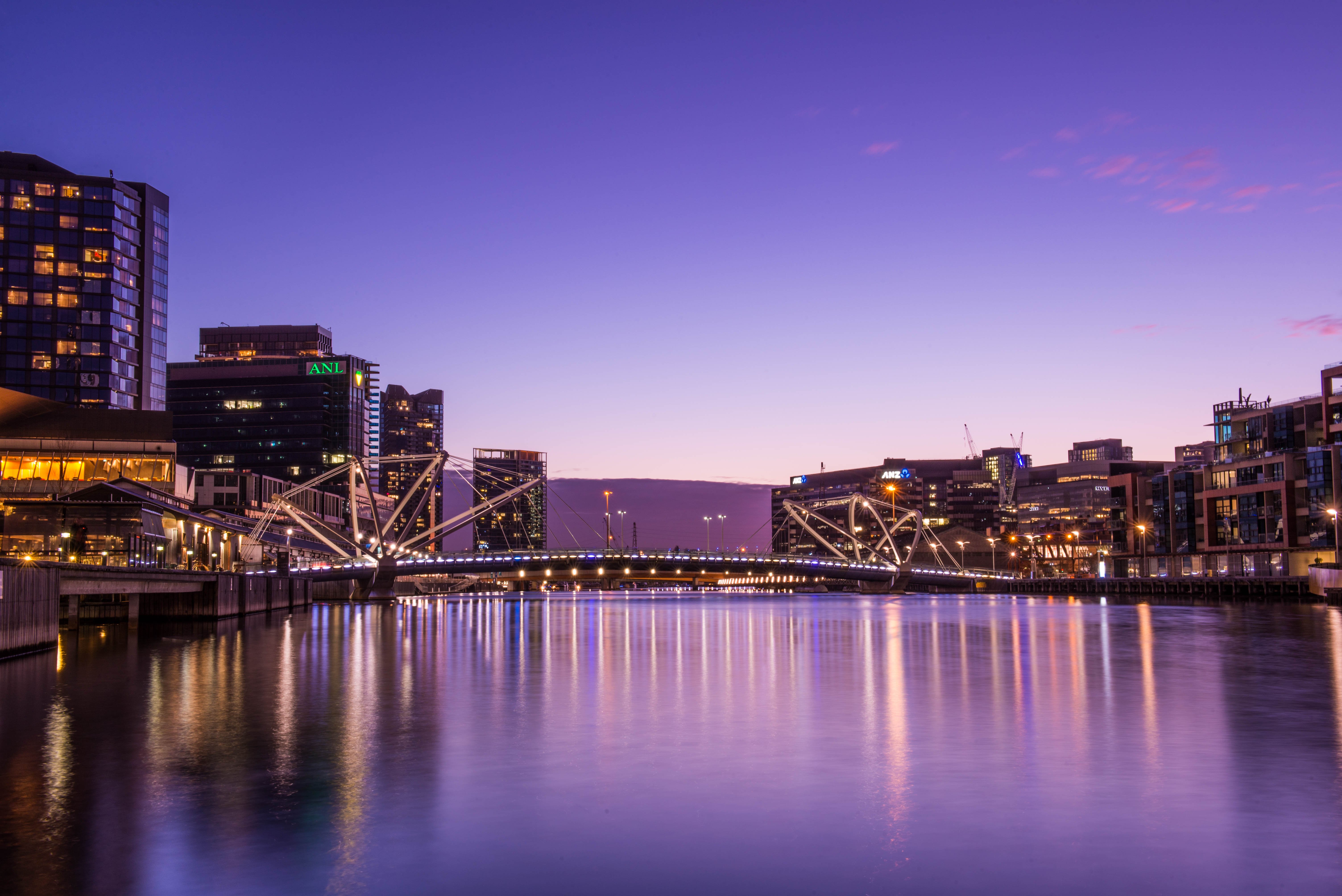 Melbourne Scenic Sunset Cruise with Bar & City Views