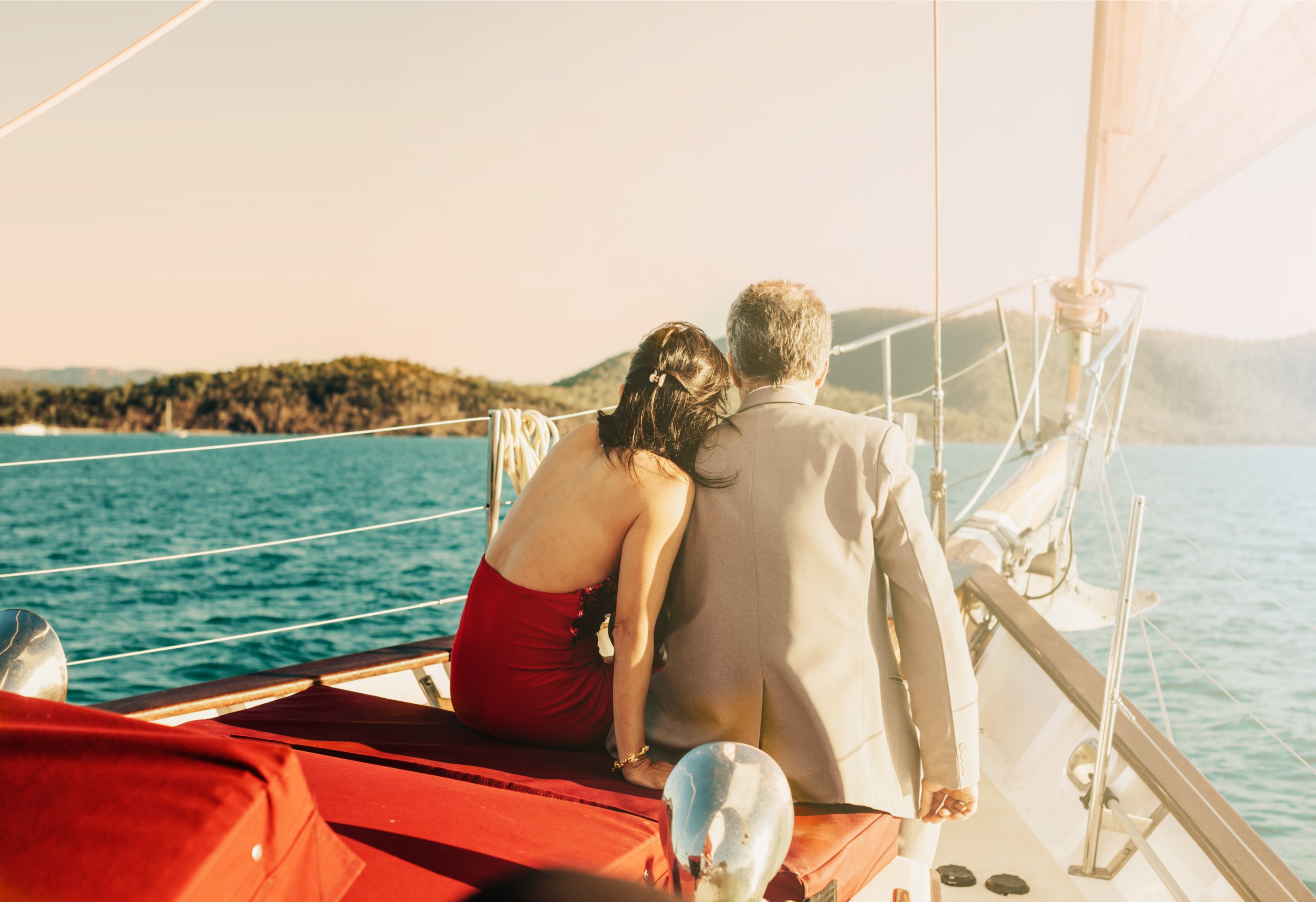 Airlie Beach Adults-Only Sunset Sail aboard Lady Enid