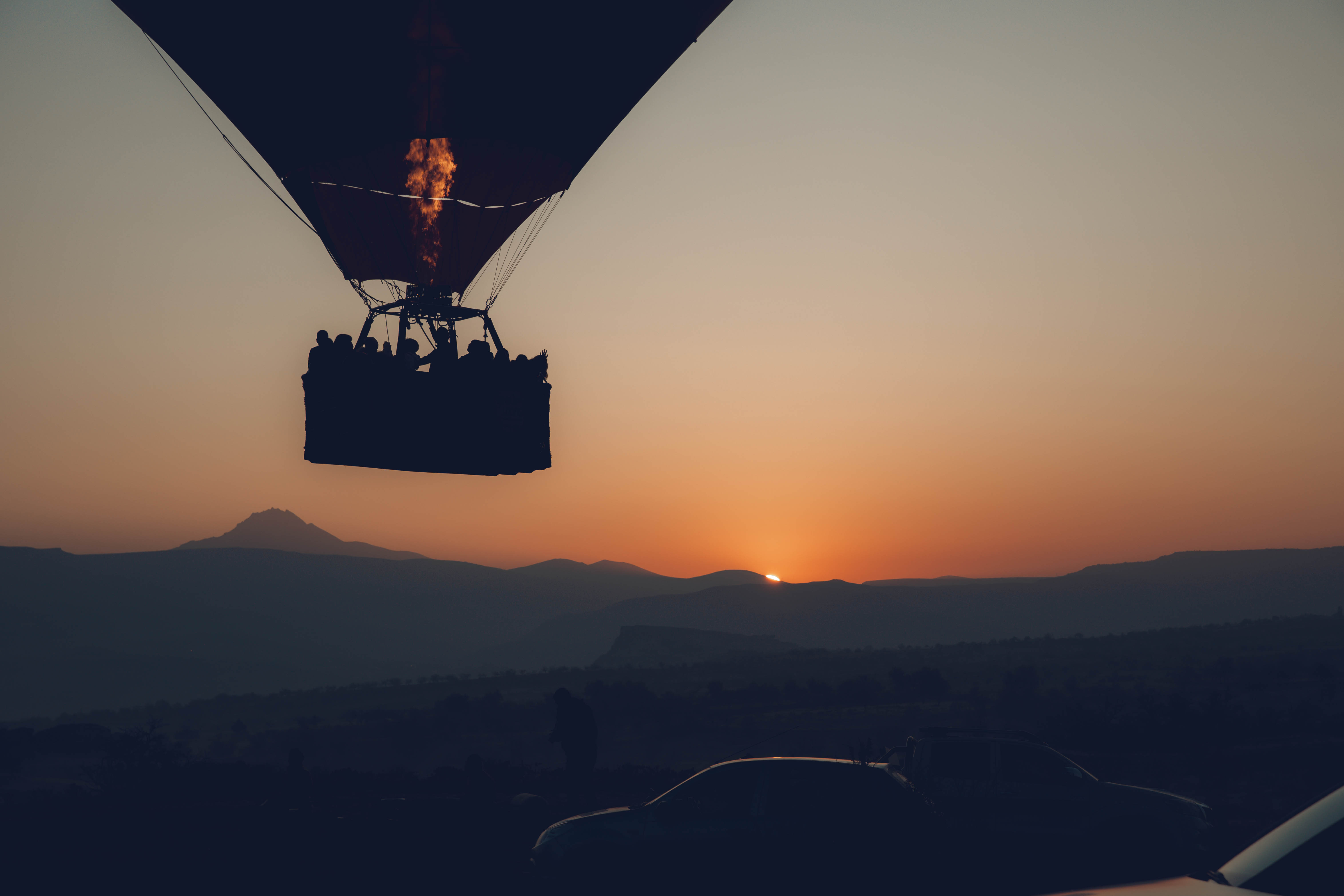Cappadocia Sunrise Hot Air Balloon Flight with Hotel Transfers