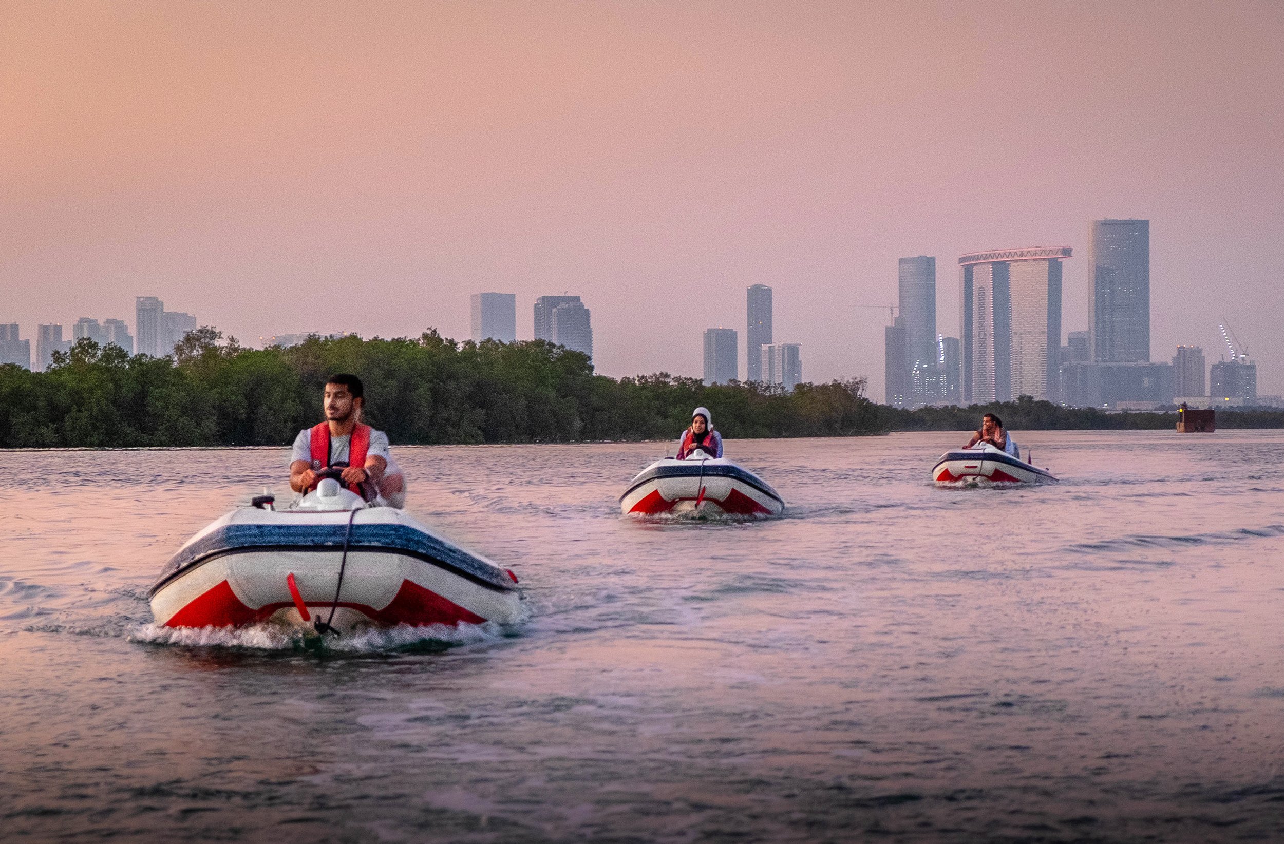 Yas Island Rhino Rider Speedboat Adventure