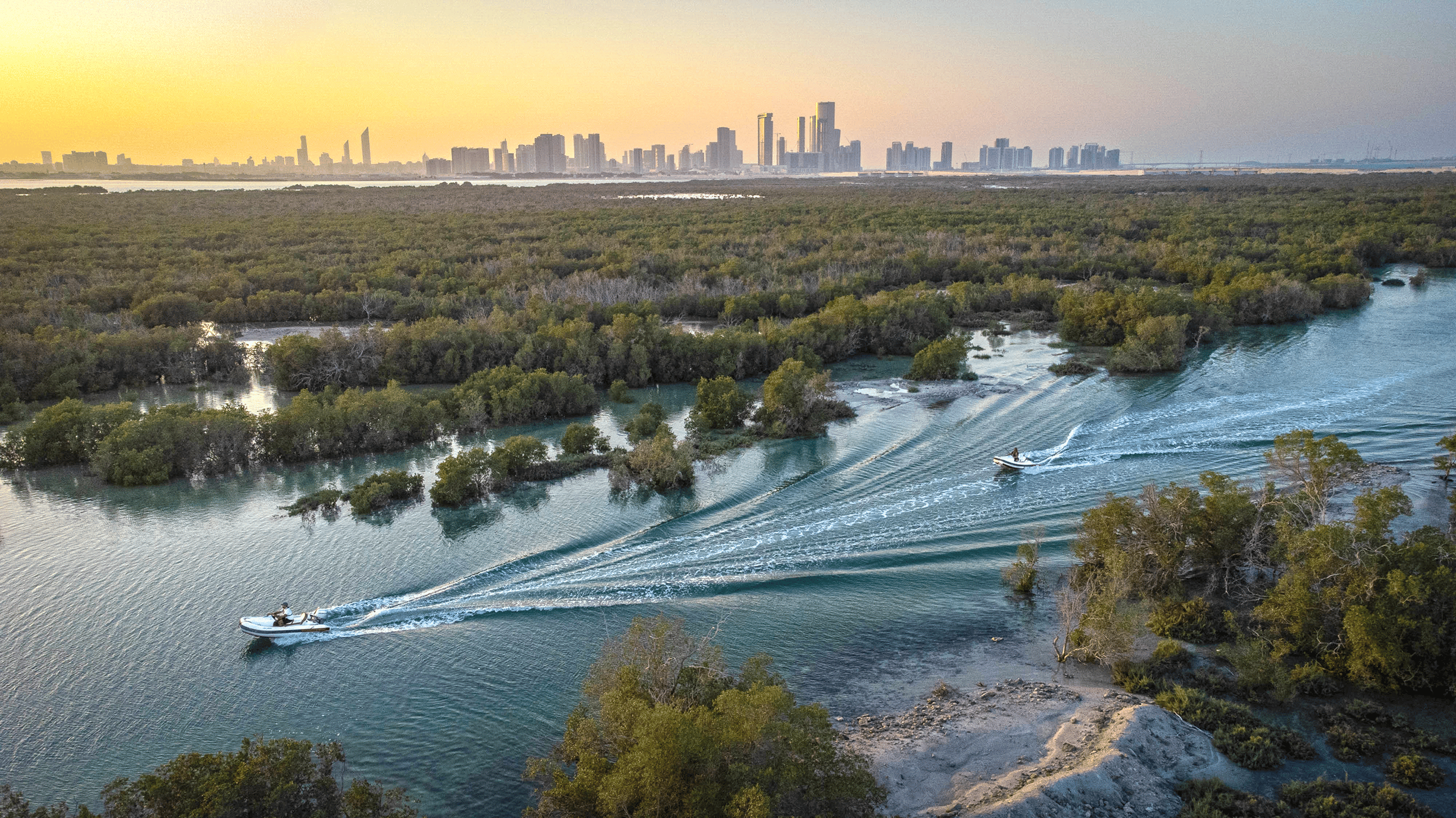 Yas Island Rhino Rider Speedboat Adventure